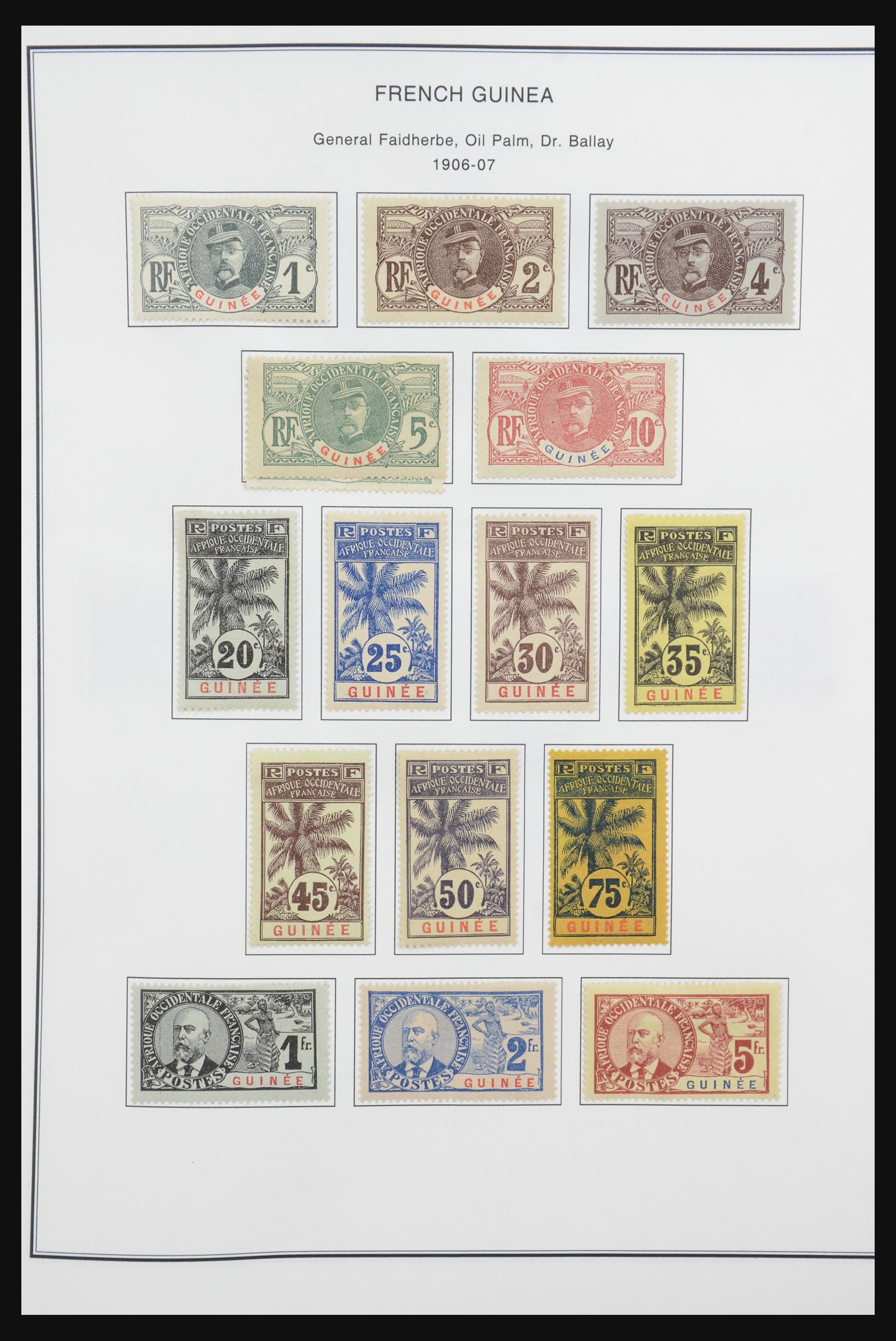32067 002 - 32067 French Guinee 1892-1998.