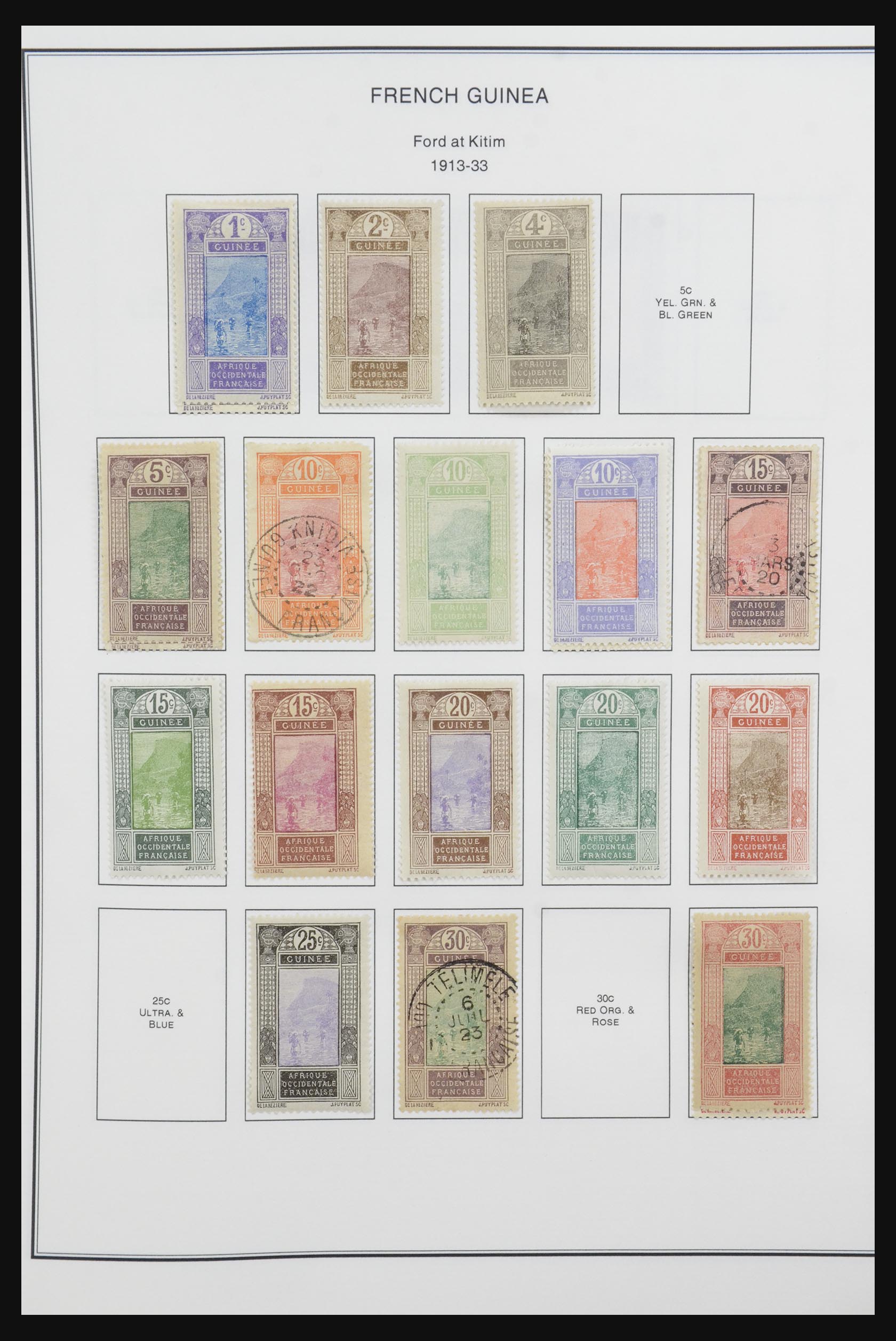 32067 004 - 32067 French Guinee 1892-1998.