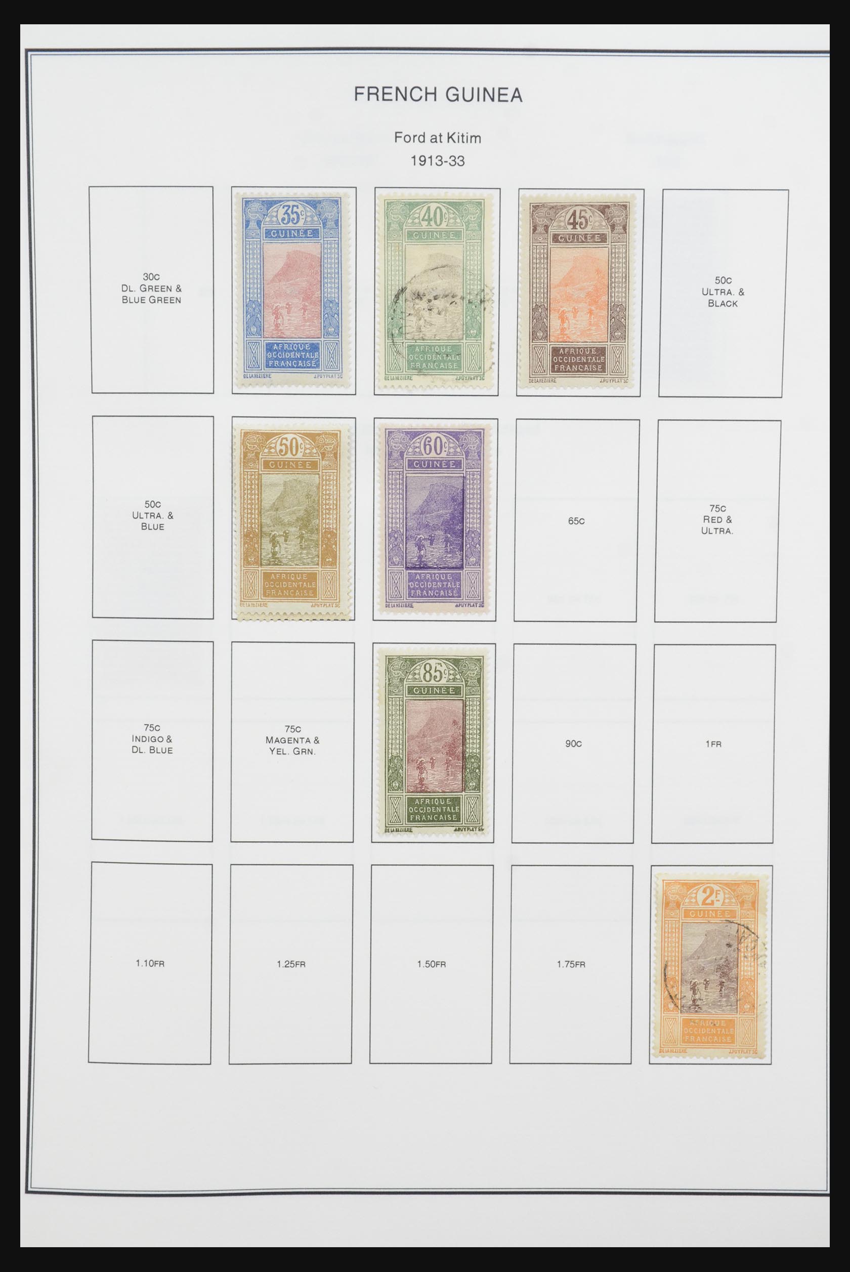 32067 005 - 32067 French Guinee 1892-1998.