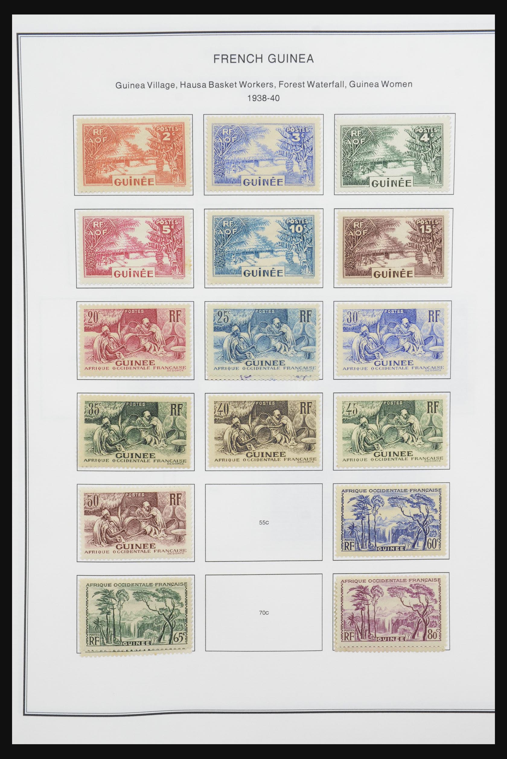 32067 008 - 32067 French Guinee 1892-1998.