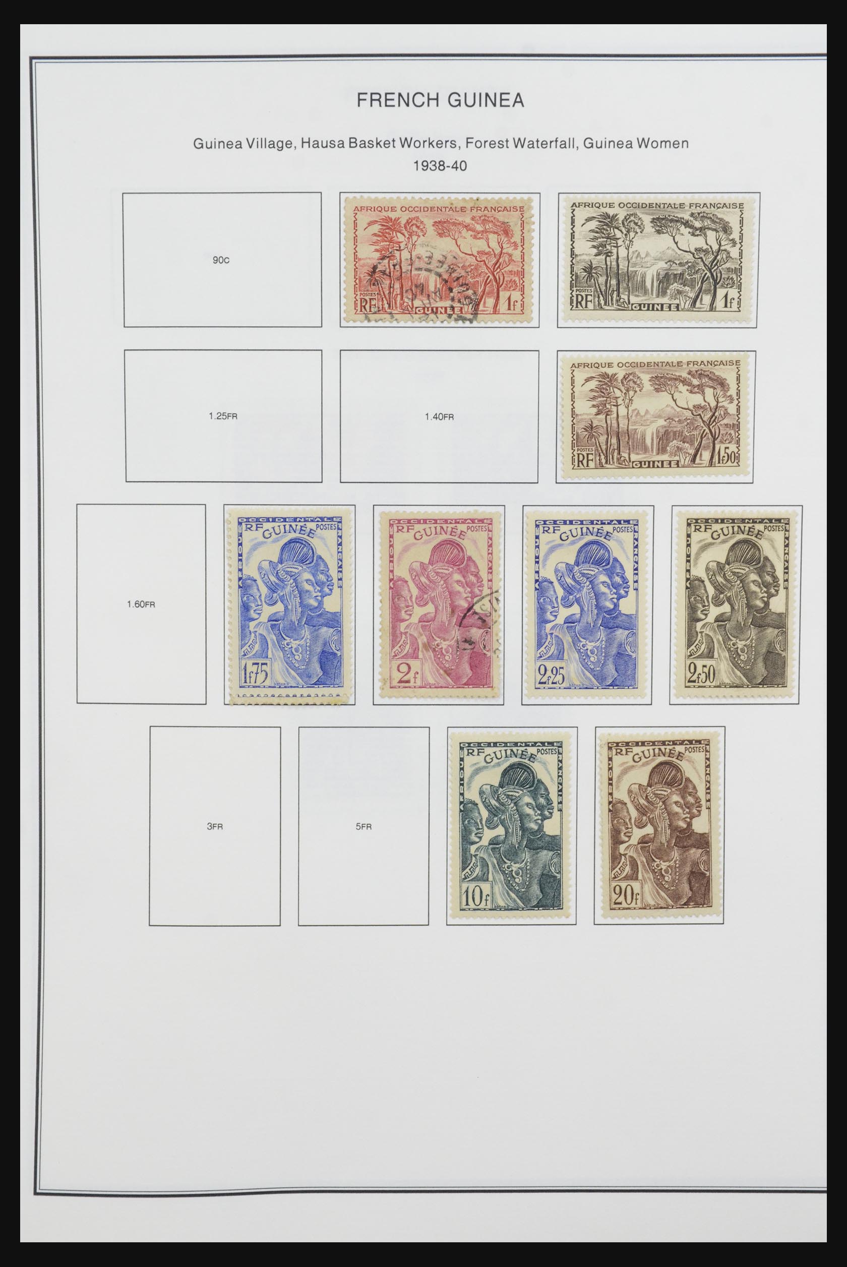 32067 009 - 32067 French Guinee 1892-1998.