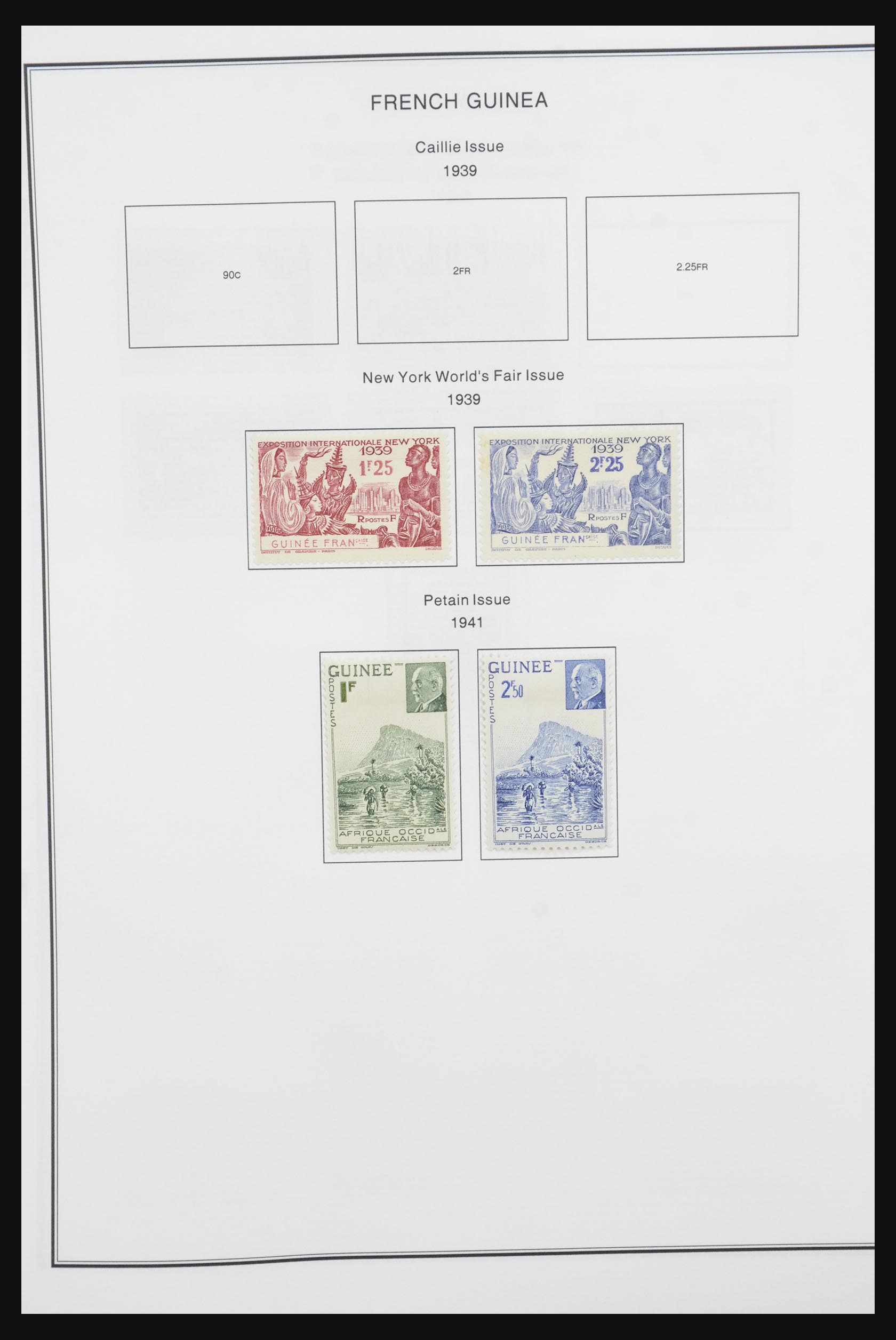 32067 010 - 32067 French Guinee 1892-1998.