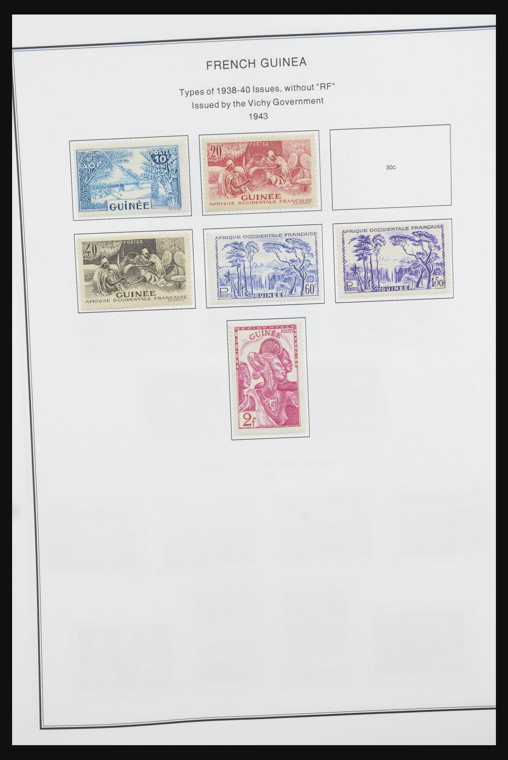 32067 011 - 32067 French Guinee 1892-1998.