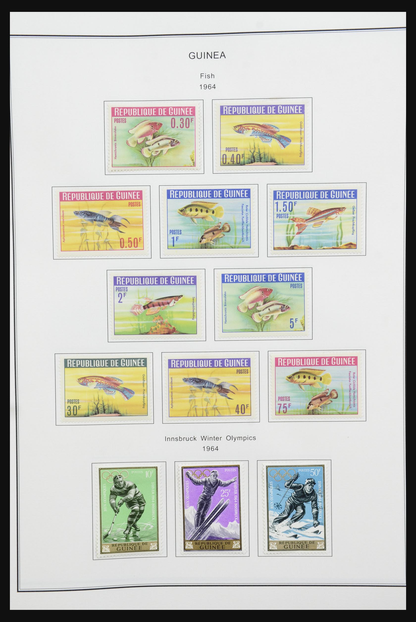 32067 029 - 32067 French Guinee 1892-1998.