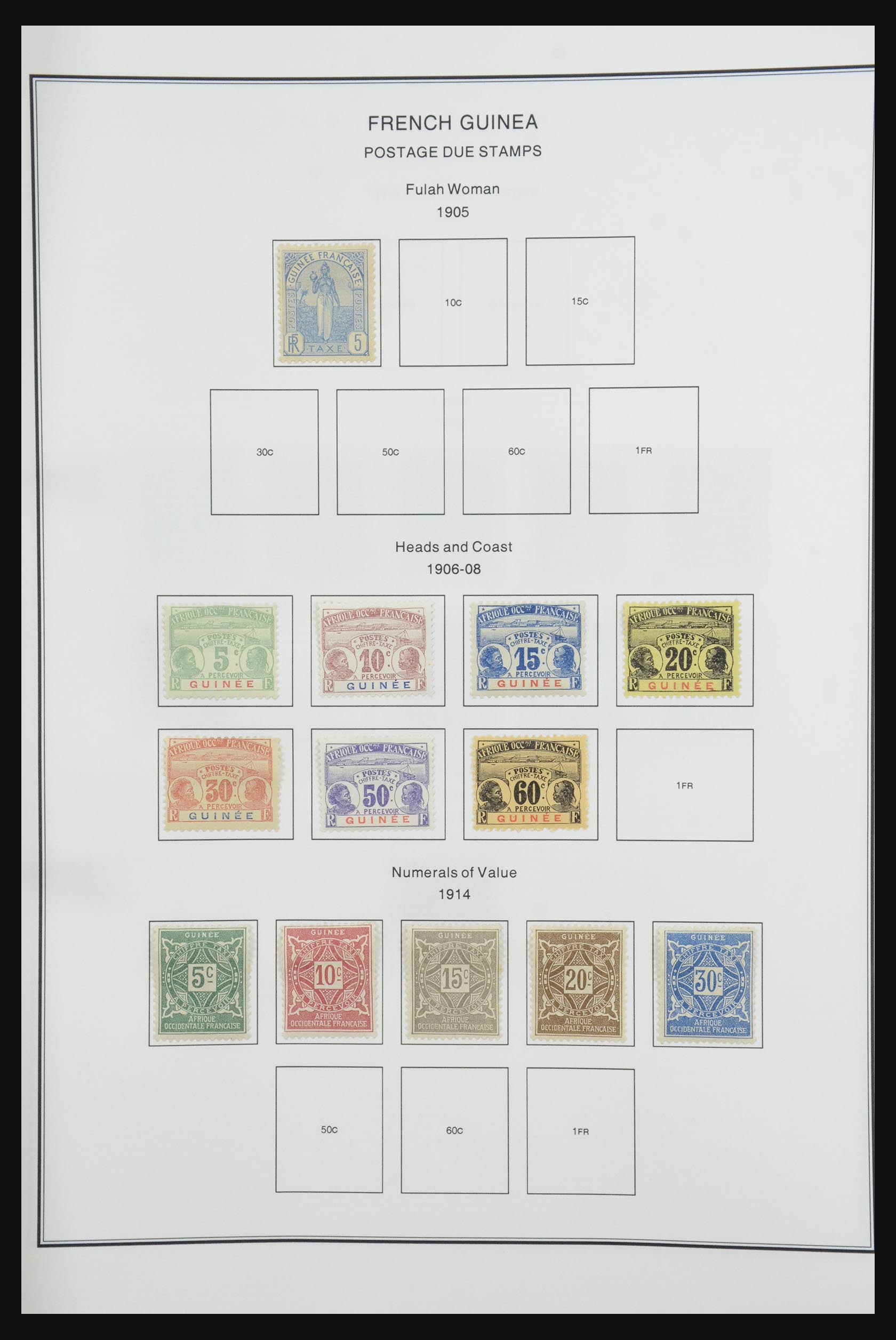 32067 114 - 32067 French Guinee 1892-1998.
