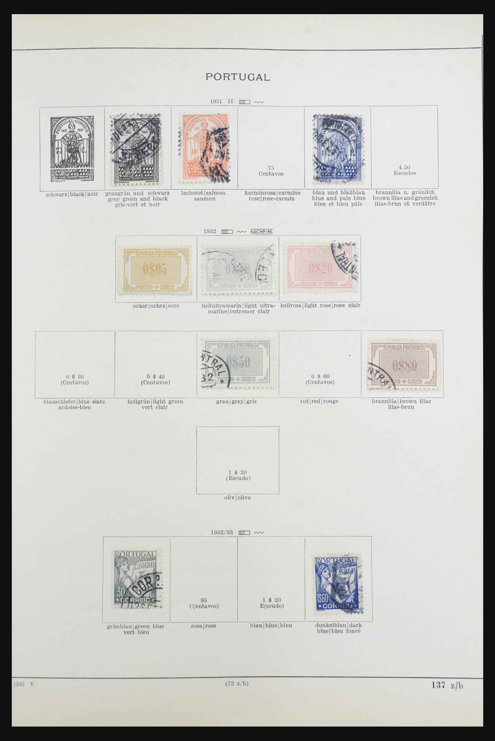 32070 029 - 32070 Portugal en koloniën 1857-1953.