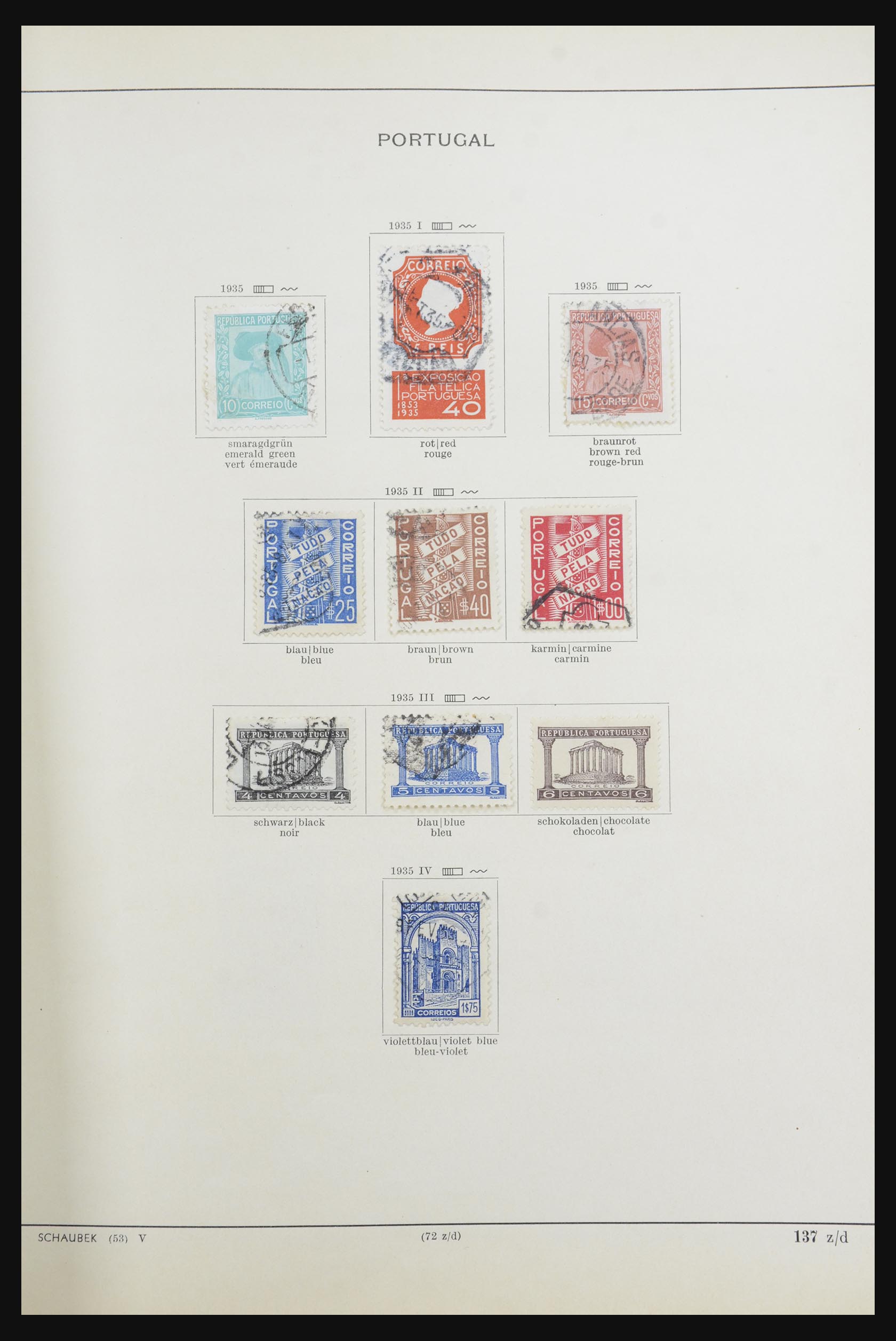 32070 031 - 32070 Portugal en koloniën 1857-1953.