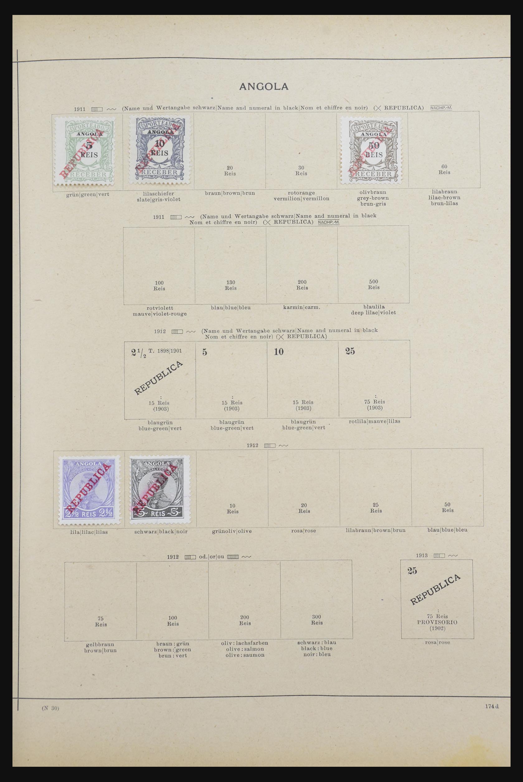 32070 050 - 32070 Portugal and colonies 1857-1953.