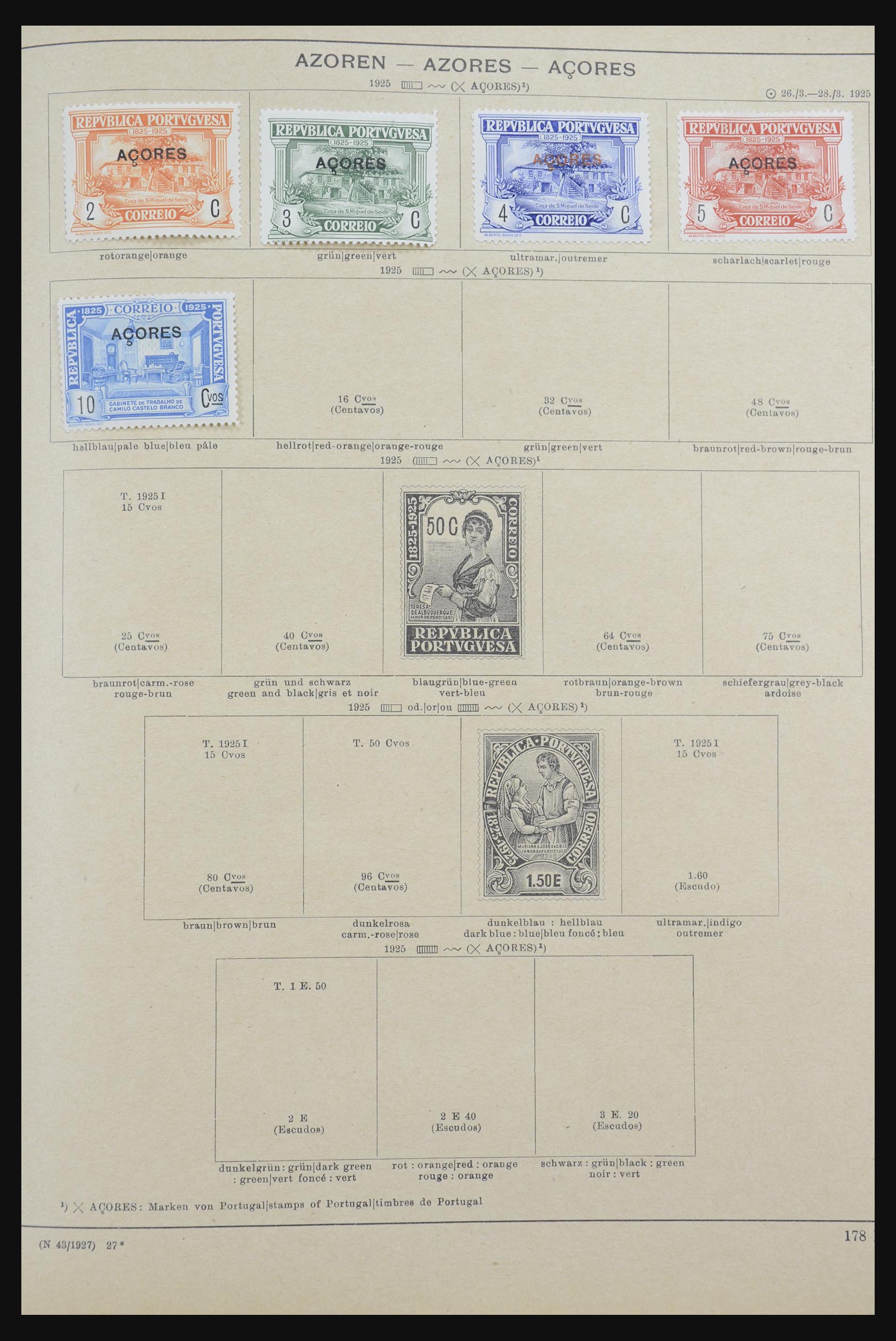 32070 068 - 32070 Portugal en koloniën 1857-1953.