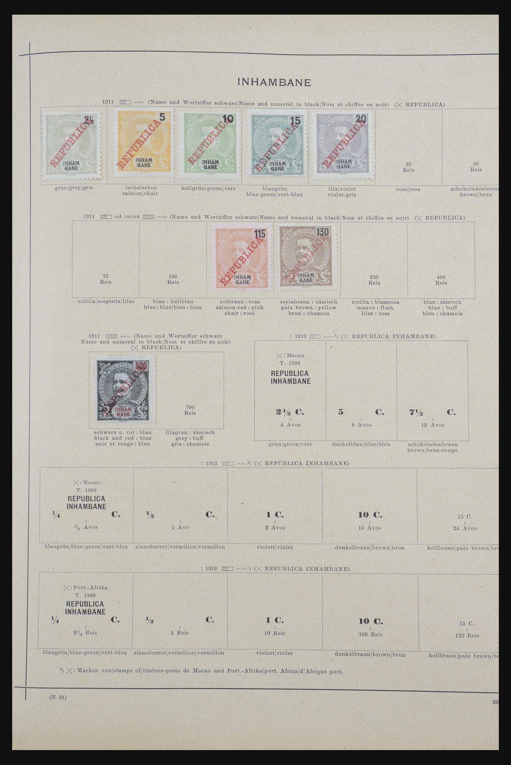32070 077 - 32070 Portugal en koloniën 1857-1953.