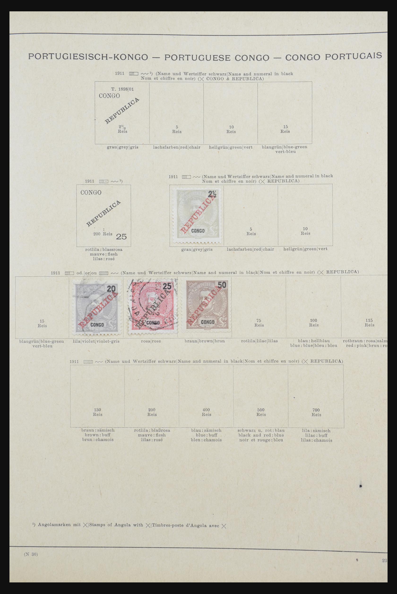 32070 134 - 32070 Portugal and colonies 1857-1953.