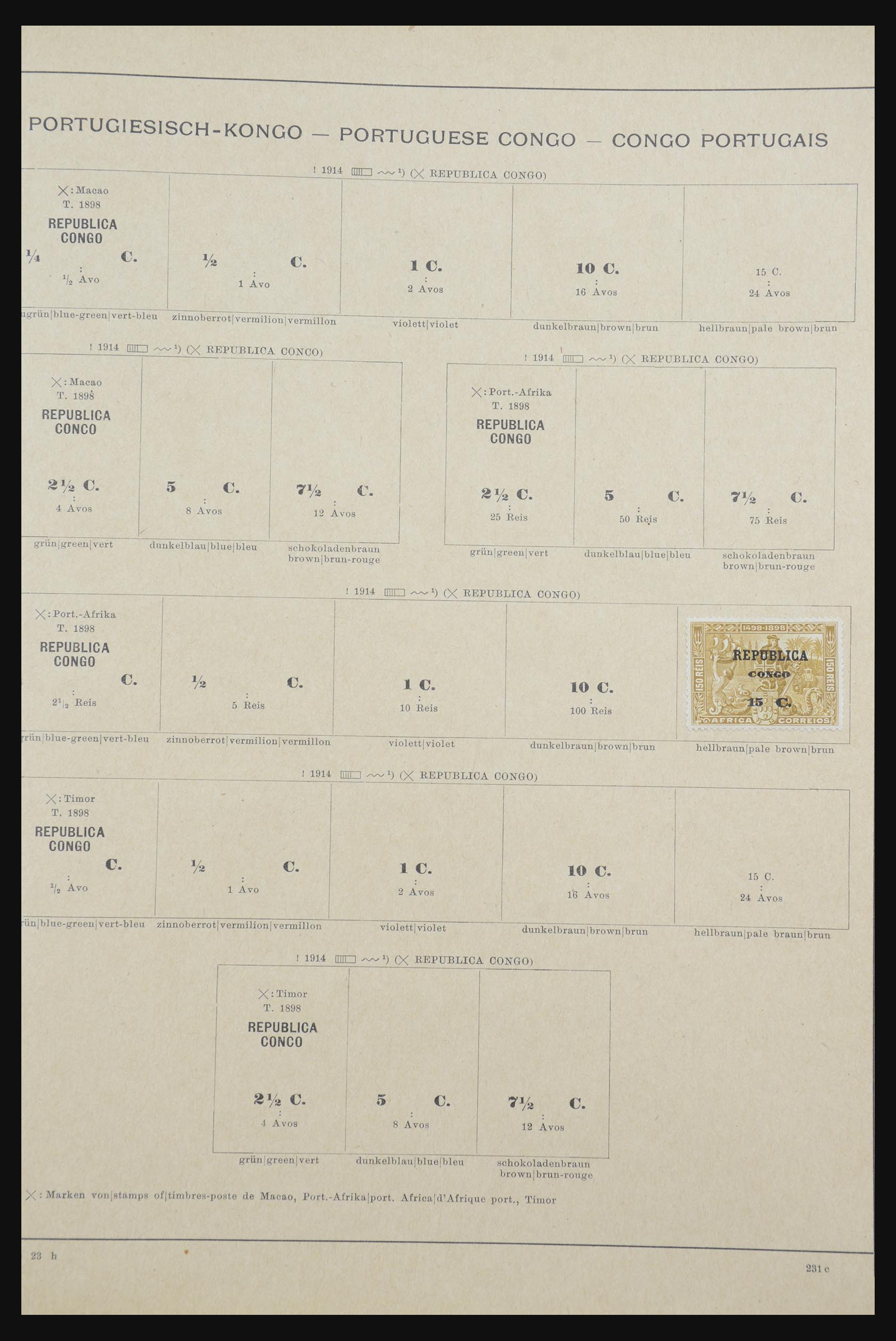 32070 135 - 32070 Portugal and colonies 1857-1953.