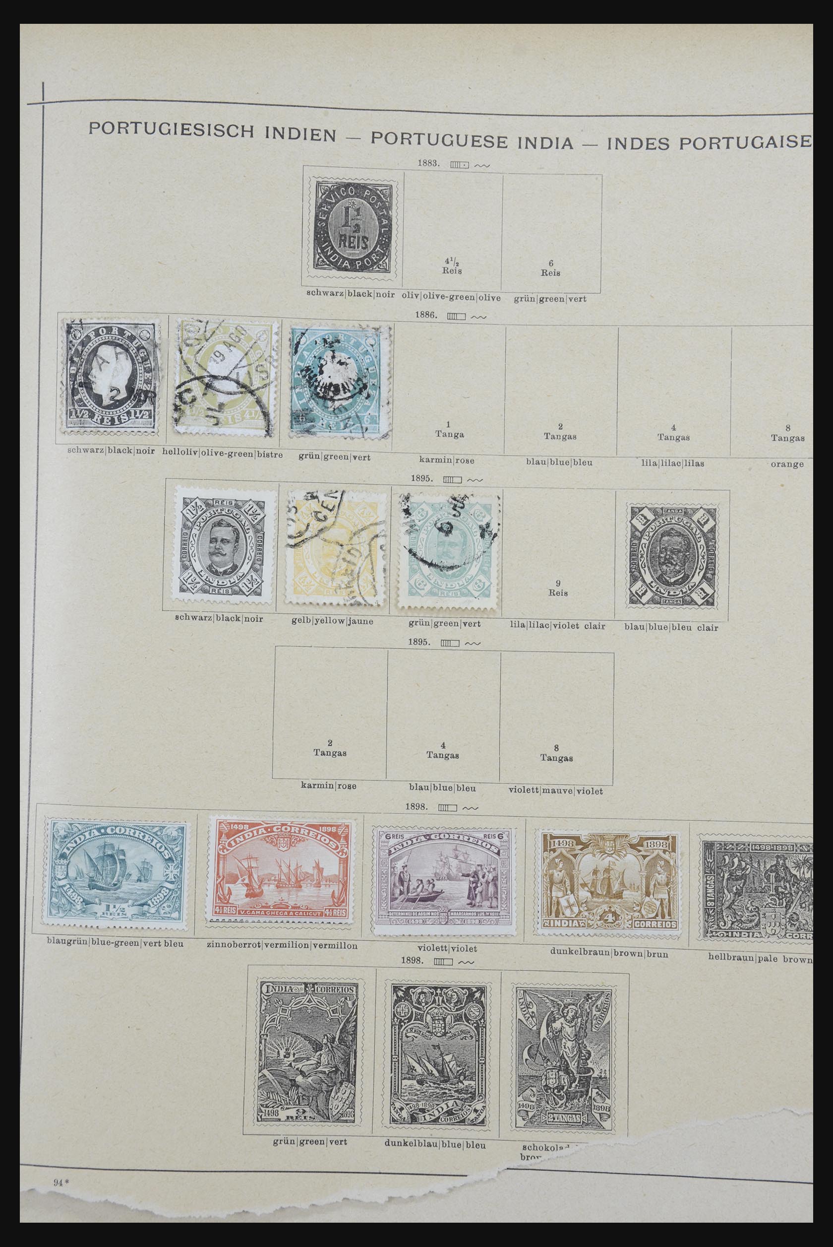 32070 155 - 32070 Portugal en koloniën 1857-1953.