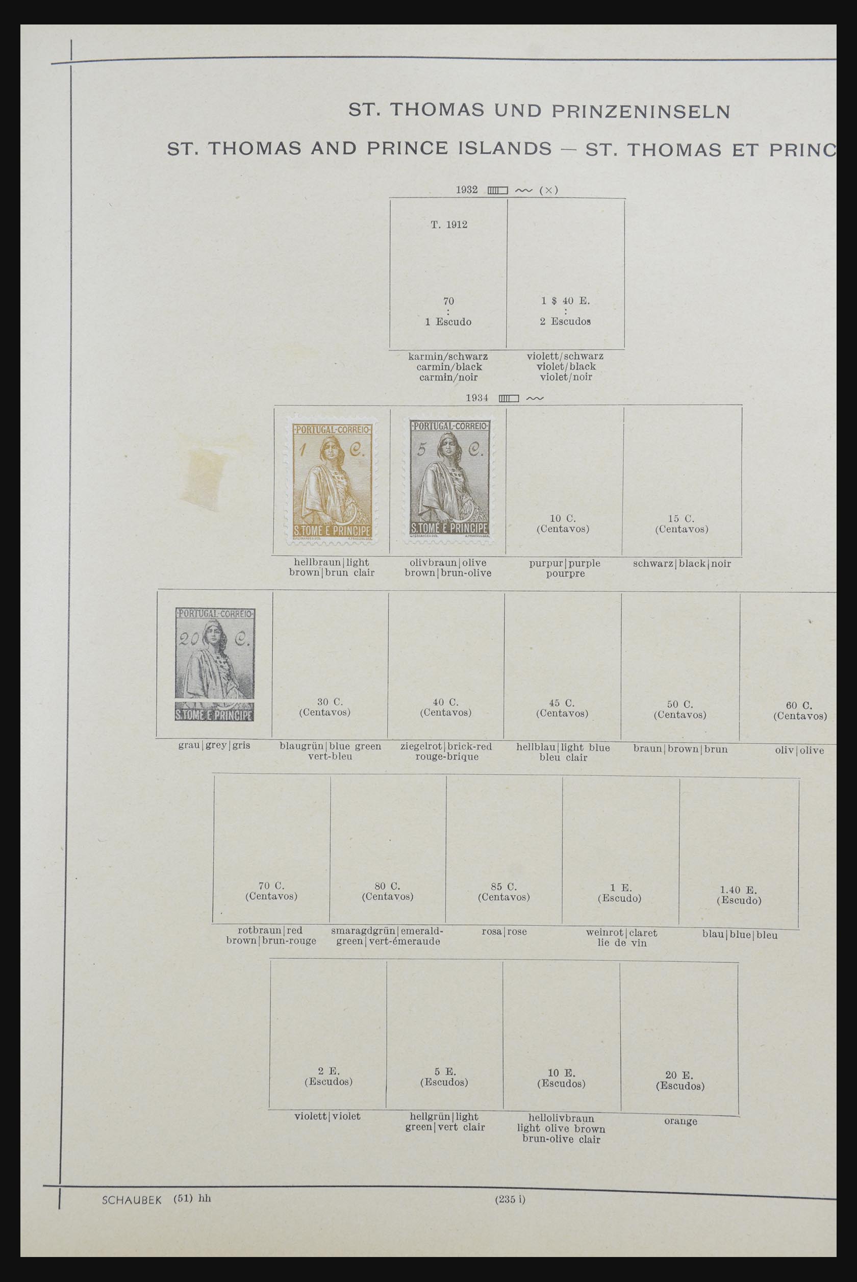 32070 170 - 32070 Portugal and colonies 1857-1953.