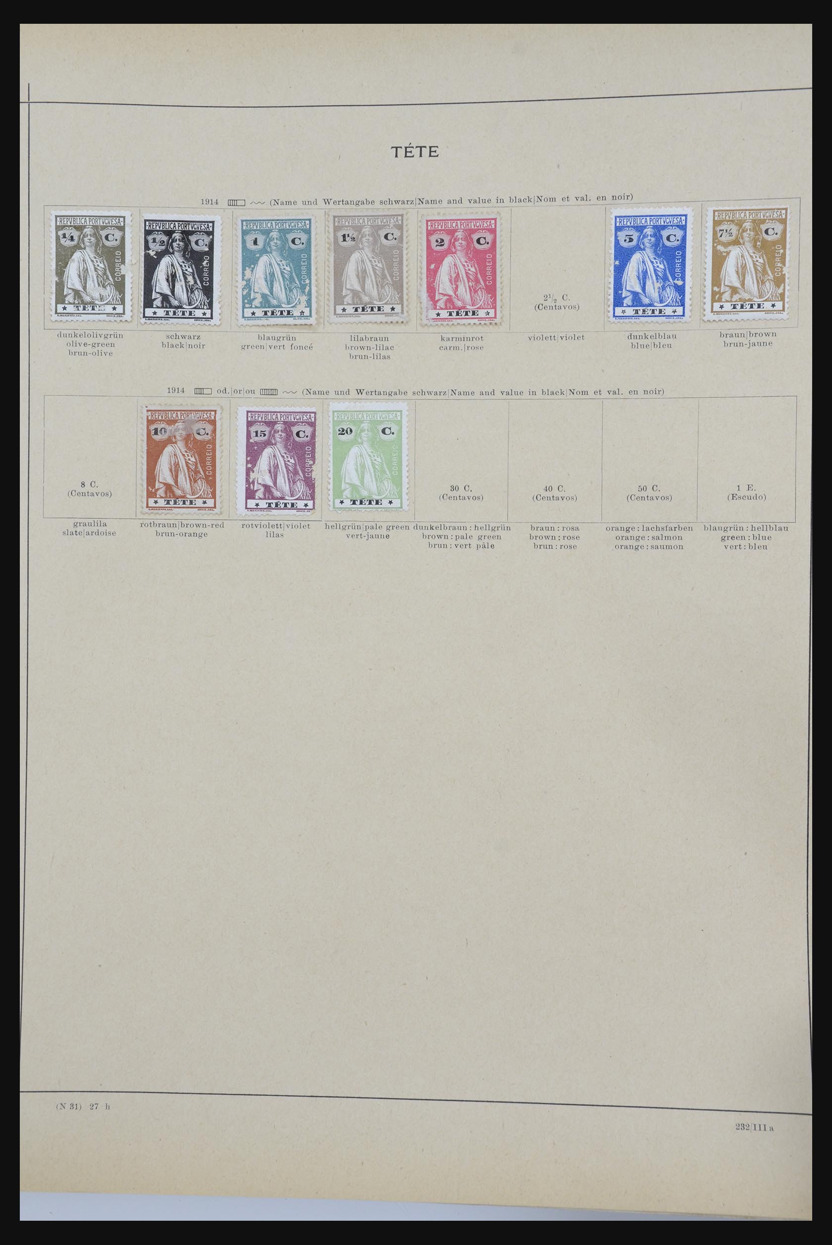32070 172 - 32070 Portugal en koloniën 1857-1953.