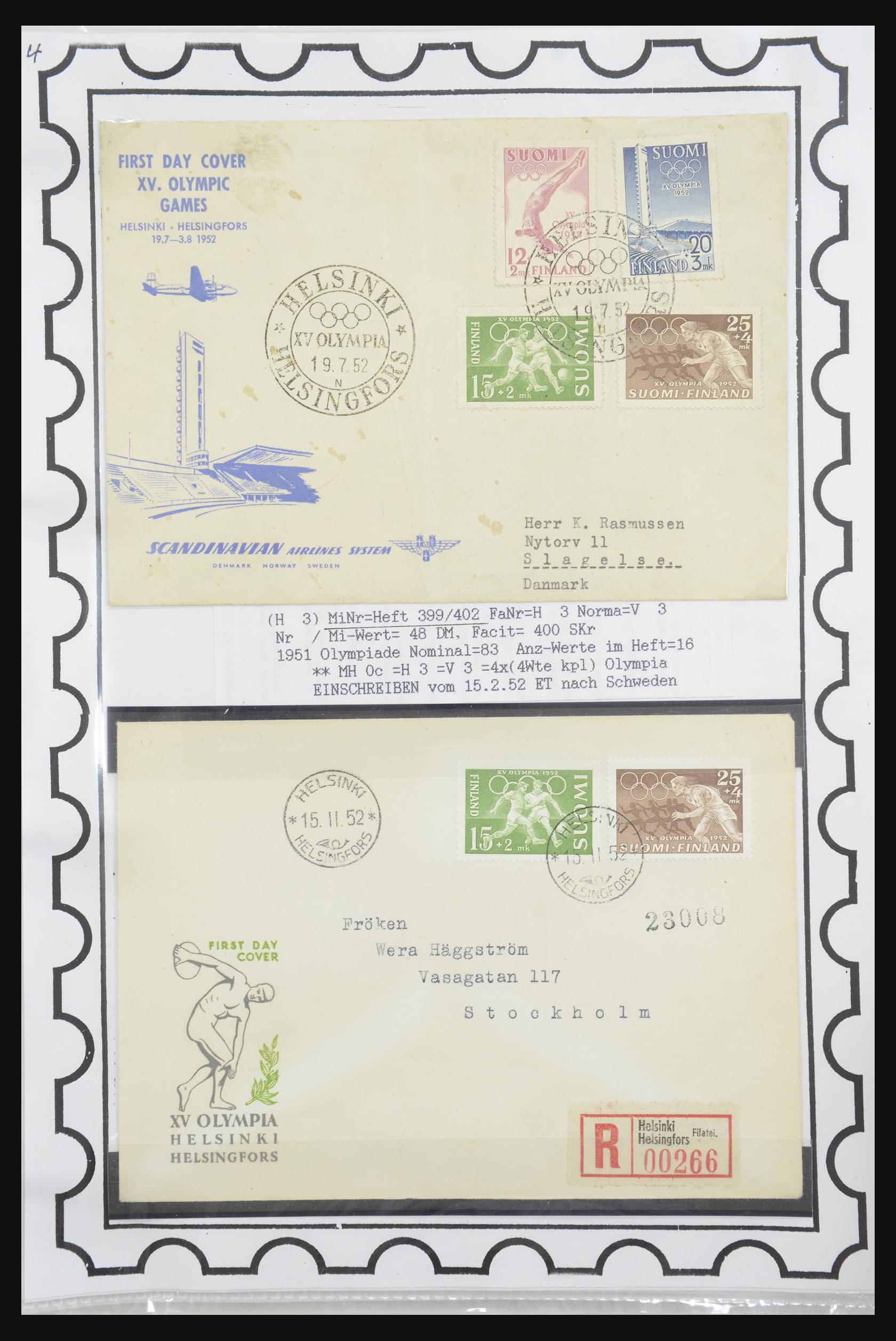 32082 095 - 32082 Finland postzegelboekjes 1939-1995.