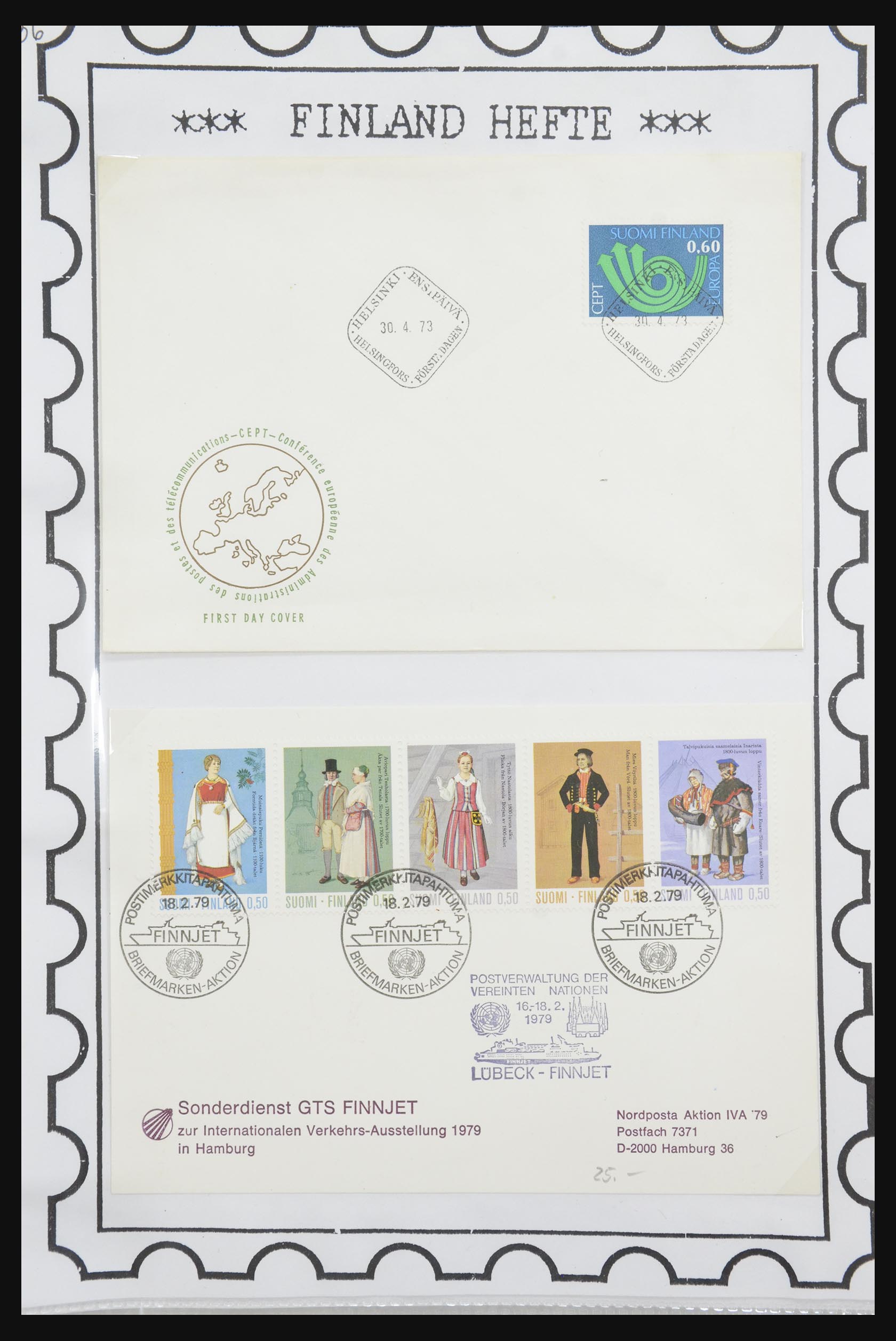 32082 097 - 32082 Finland postzegelboekjes 1939-1995.