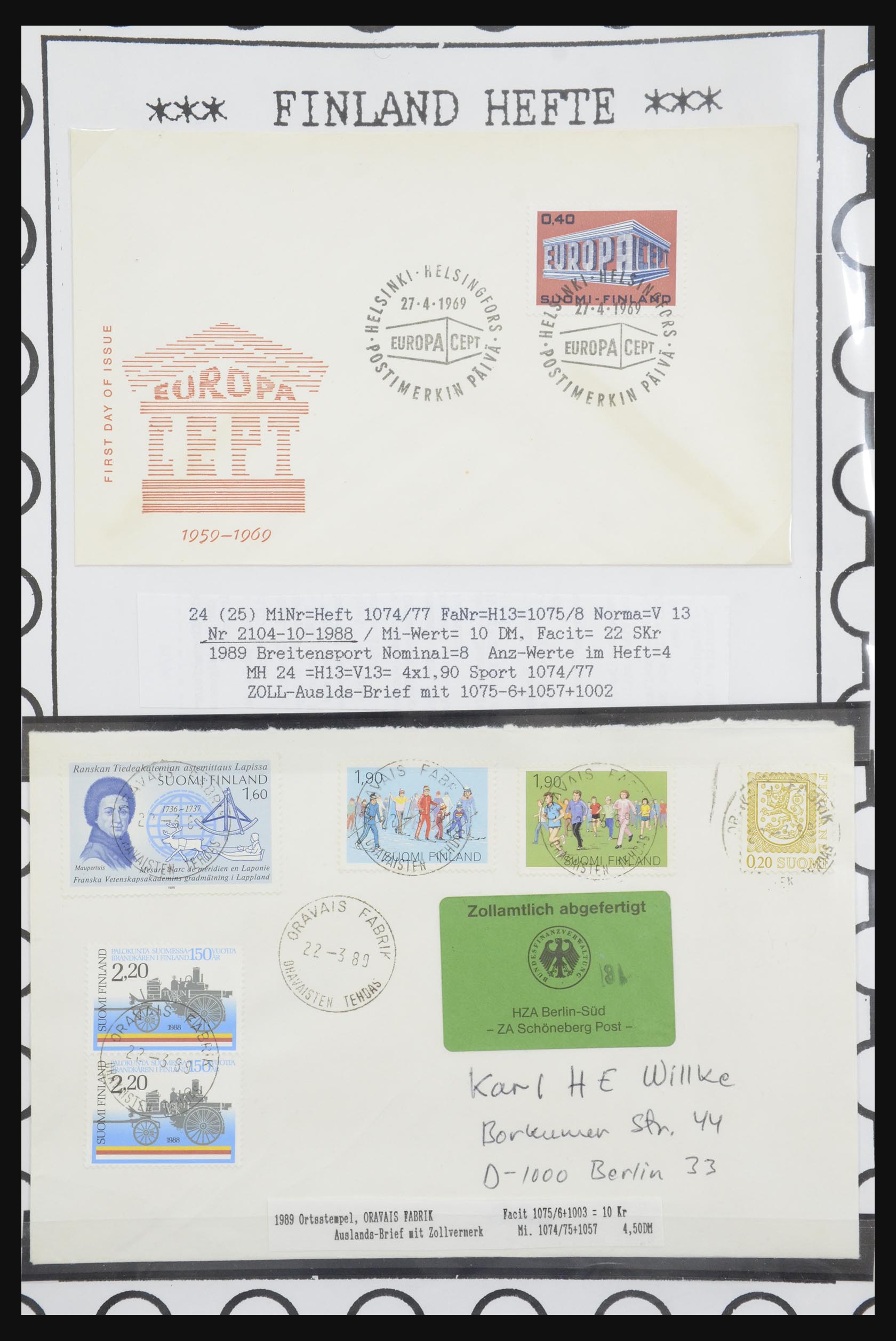 32082 102 - 32082 Finland postzegelboekjes 1939-1995.