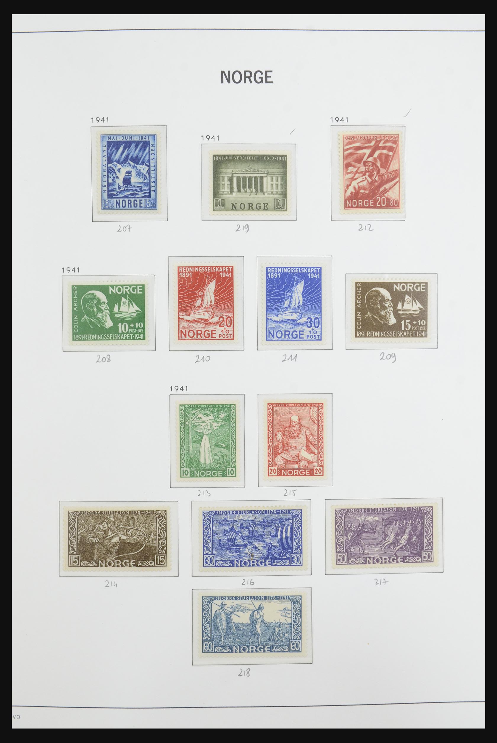 32083 014 - 32083 Norway 1856-1995.