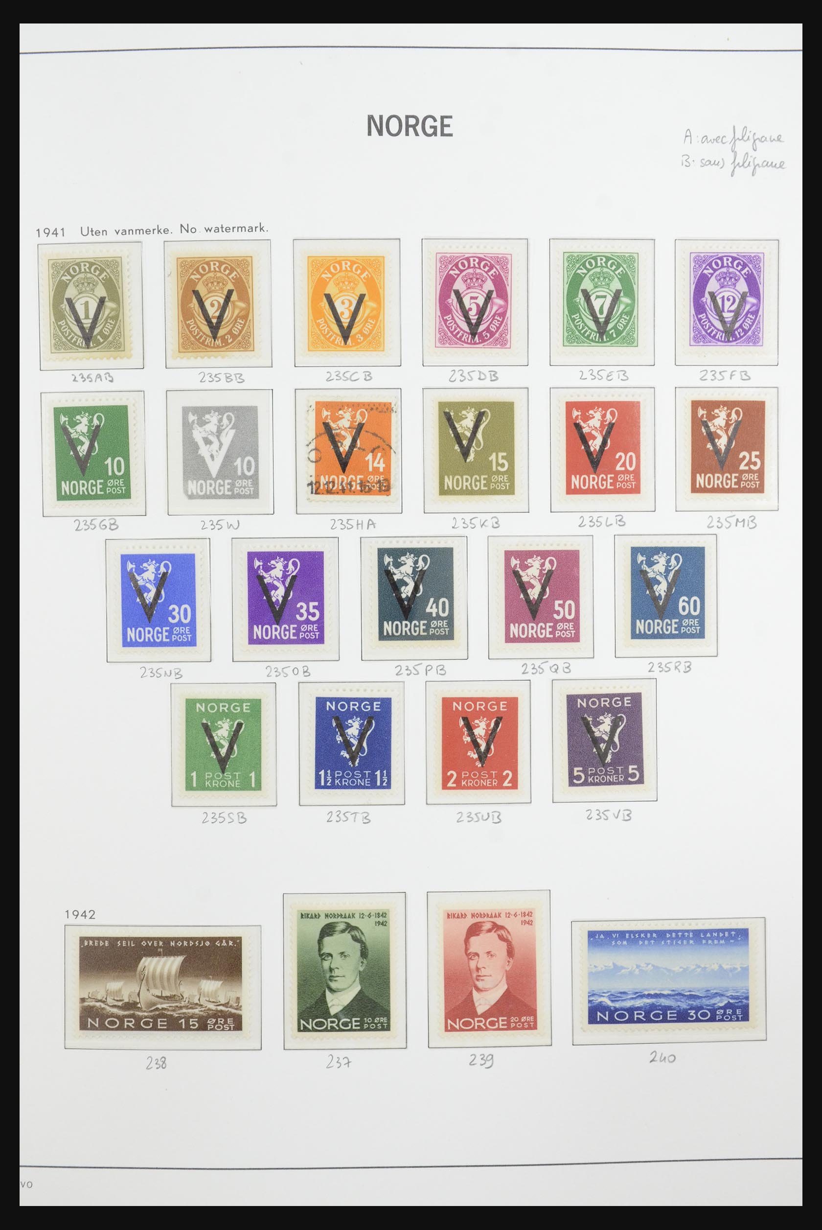 32083 016 - 32083 Norway 1856-1995.