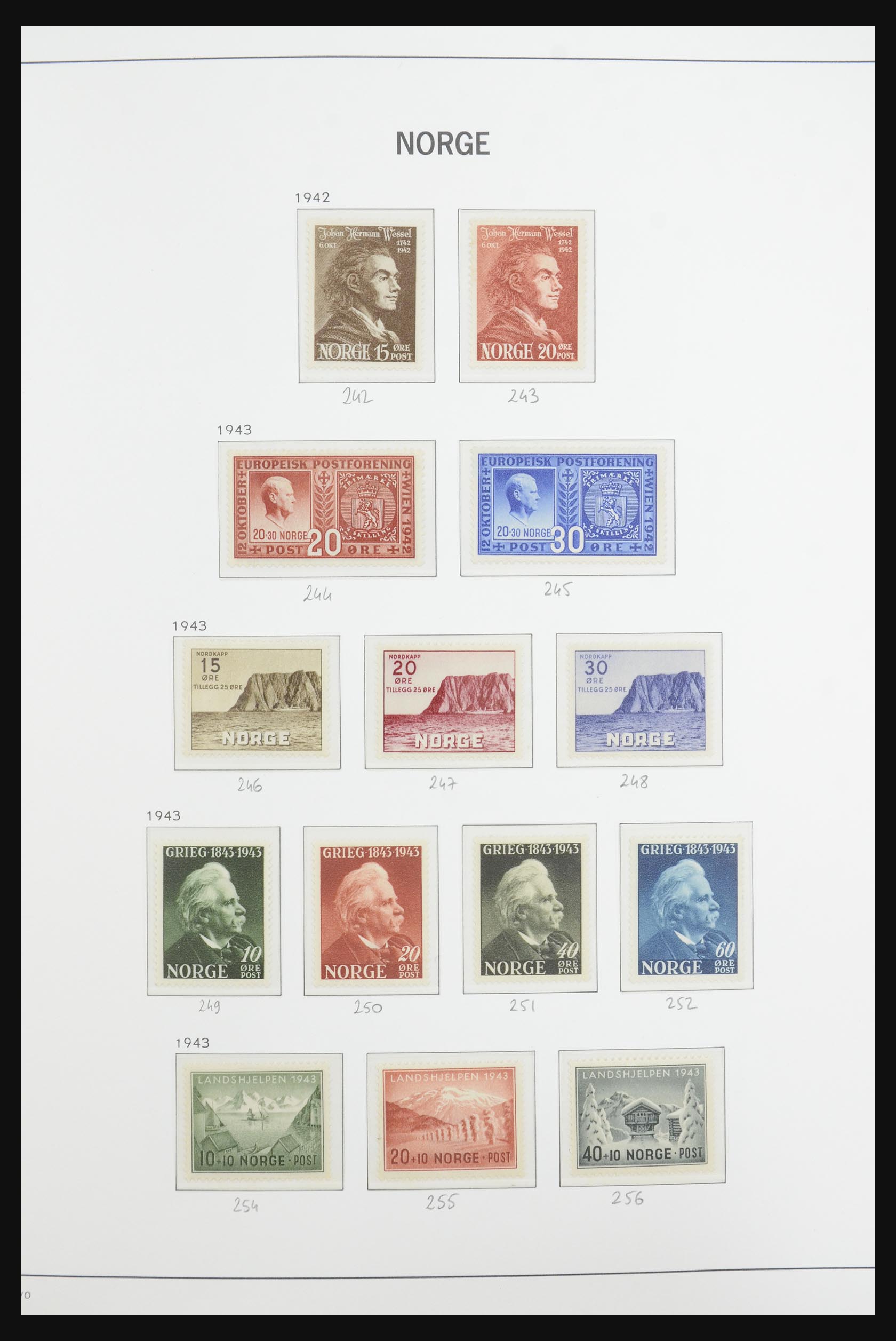 32083 018 - 32083 Norway 1856-1995.