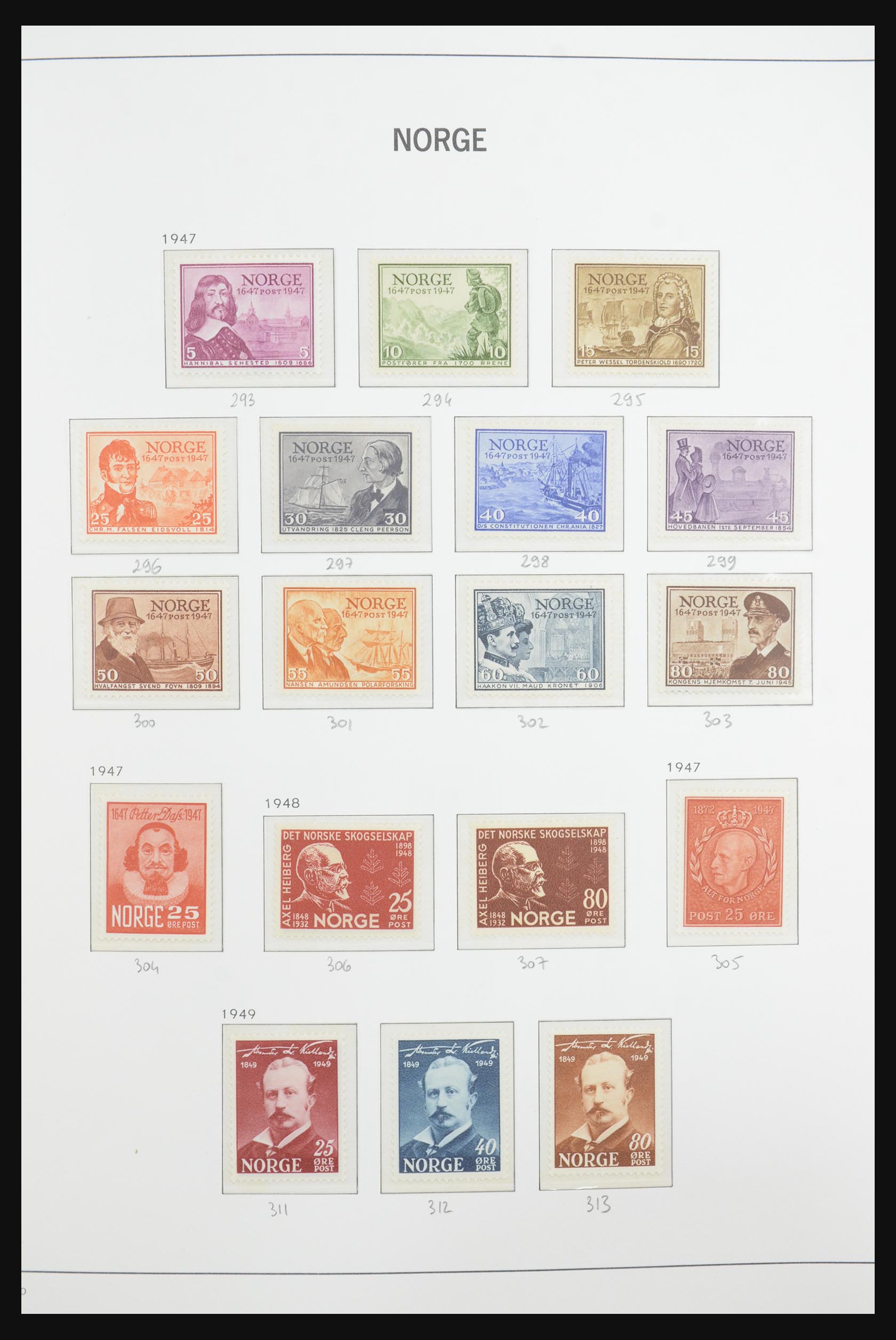 32083 021 - 32083 Norway 1856-1995.