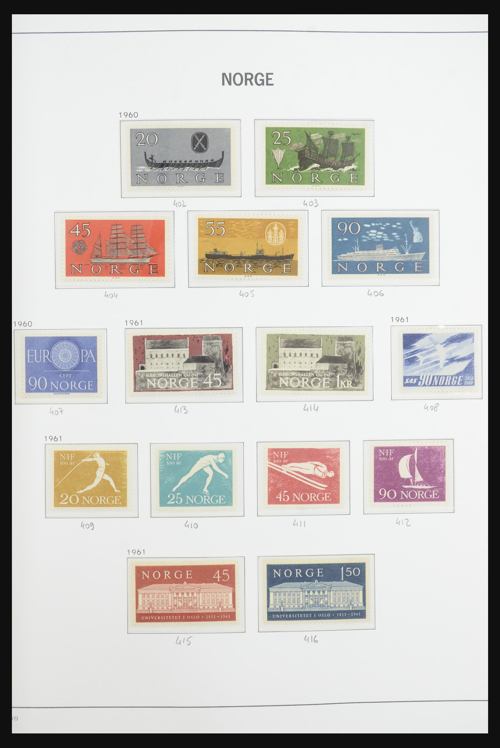 32083 028 - 32083 Norway 1856-1995.