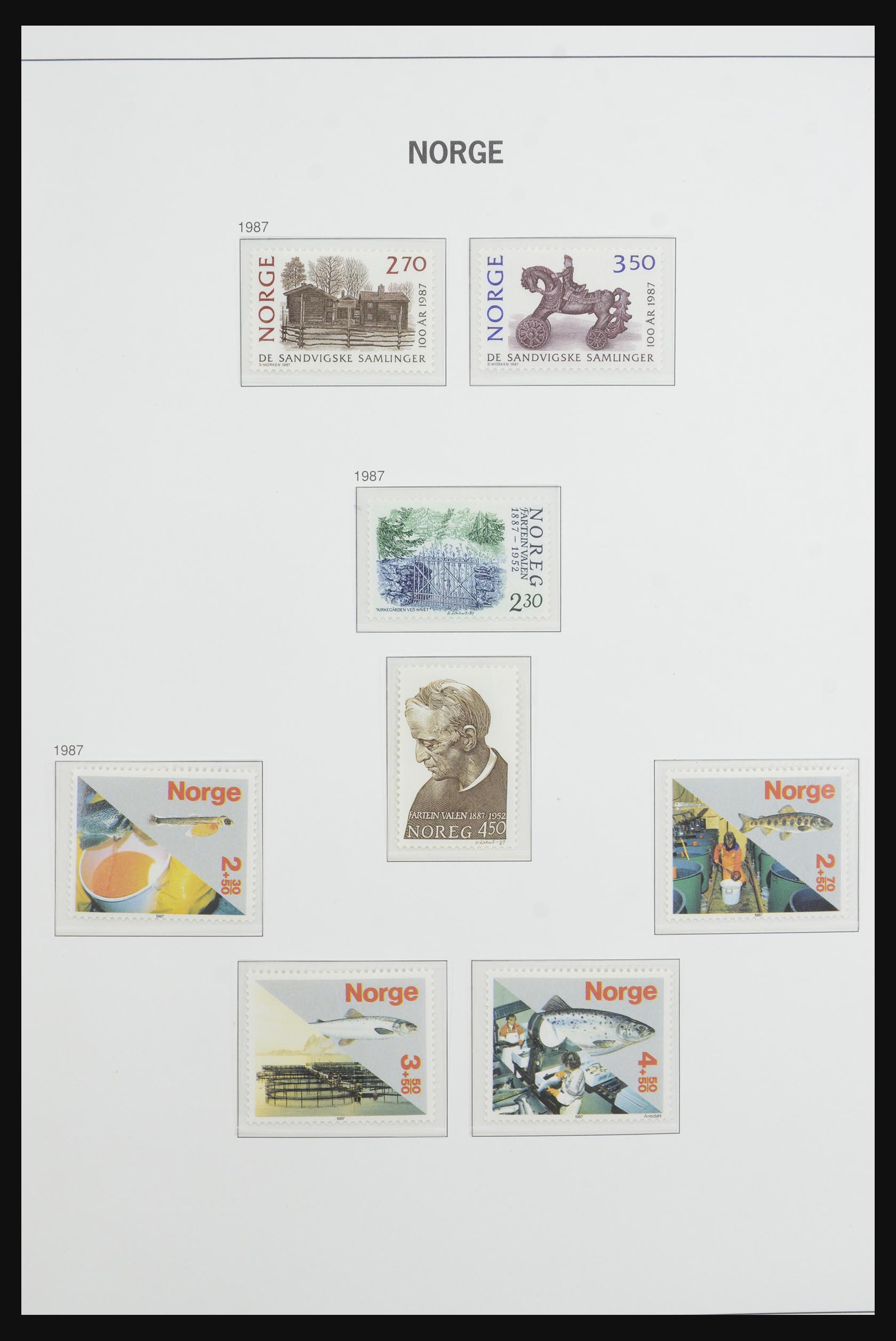 32083 083 - 32083 Norway 1856-1995.