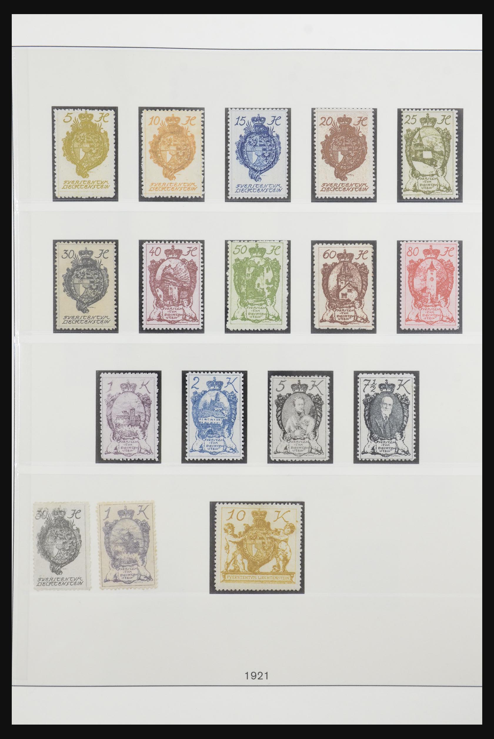 32088 006 - 32088 Liechtenstein 1912-2009.