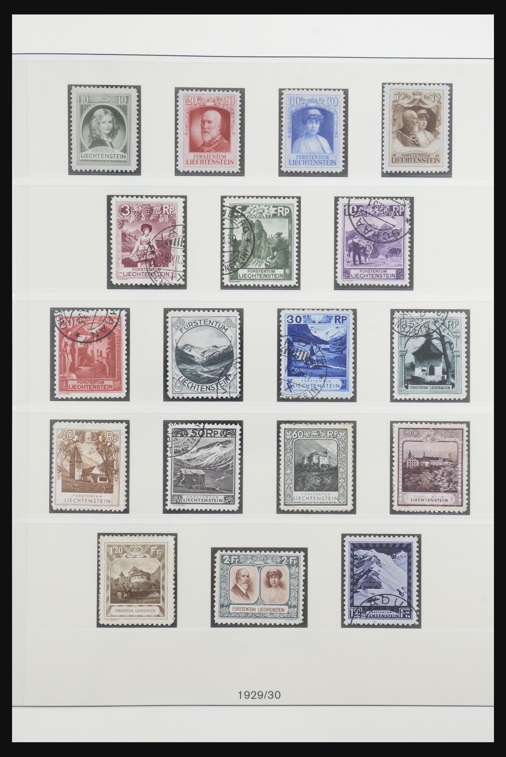 32088 015 - 32088 Liechtenstein 1912-2009.