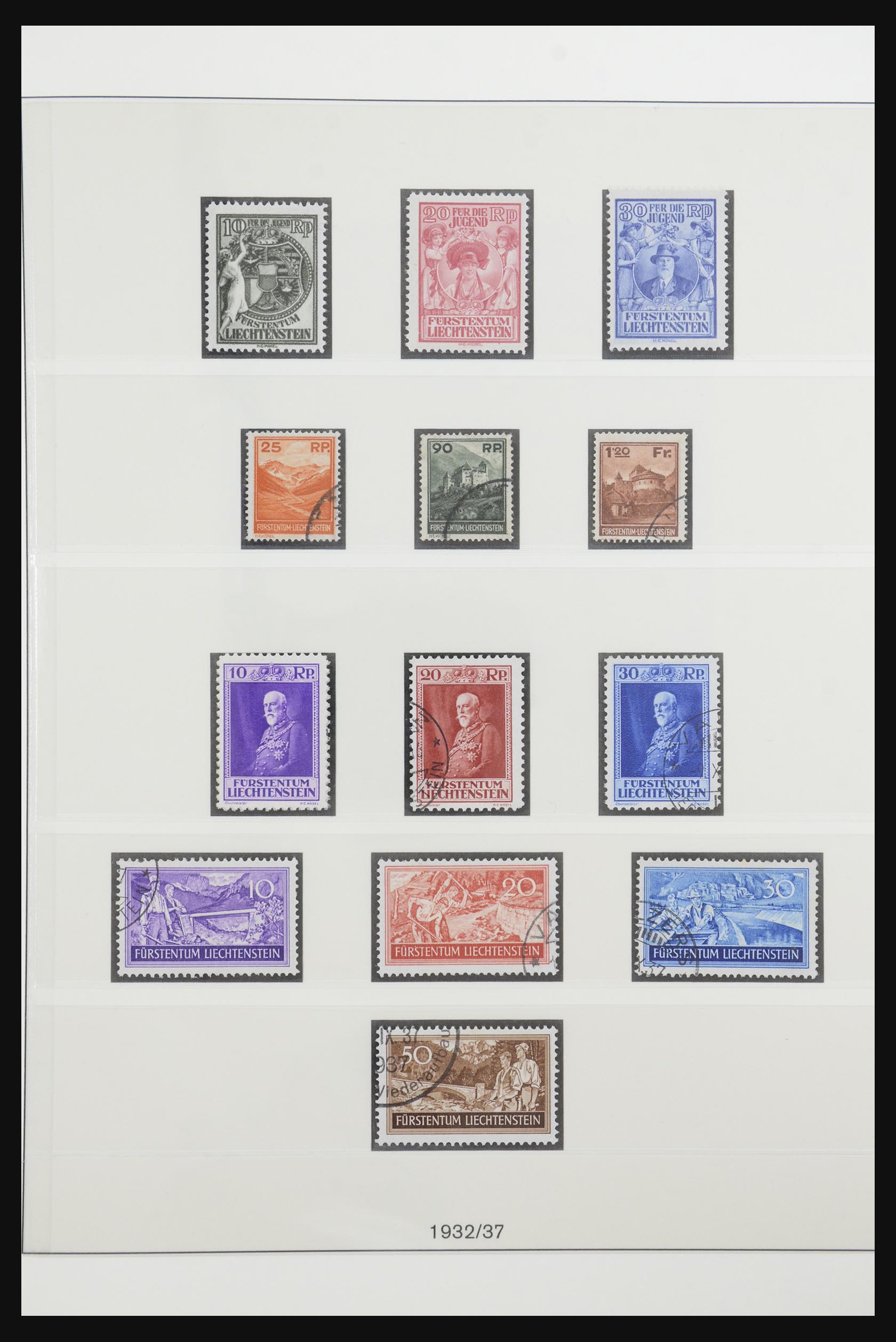 32088 017 - 32088 Liechtenstein 1912-2009.