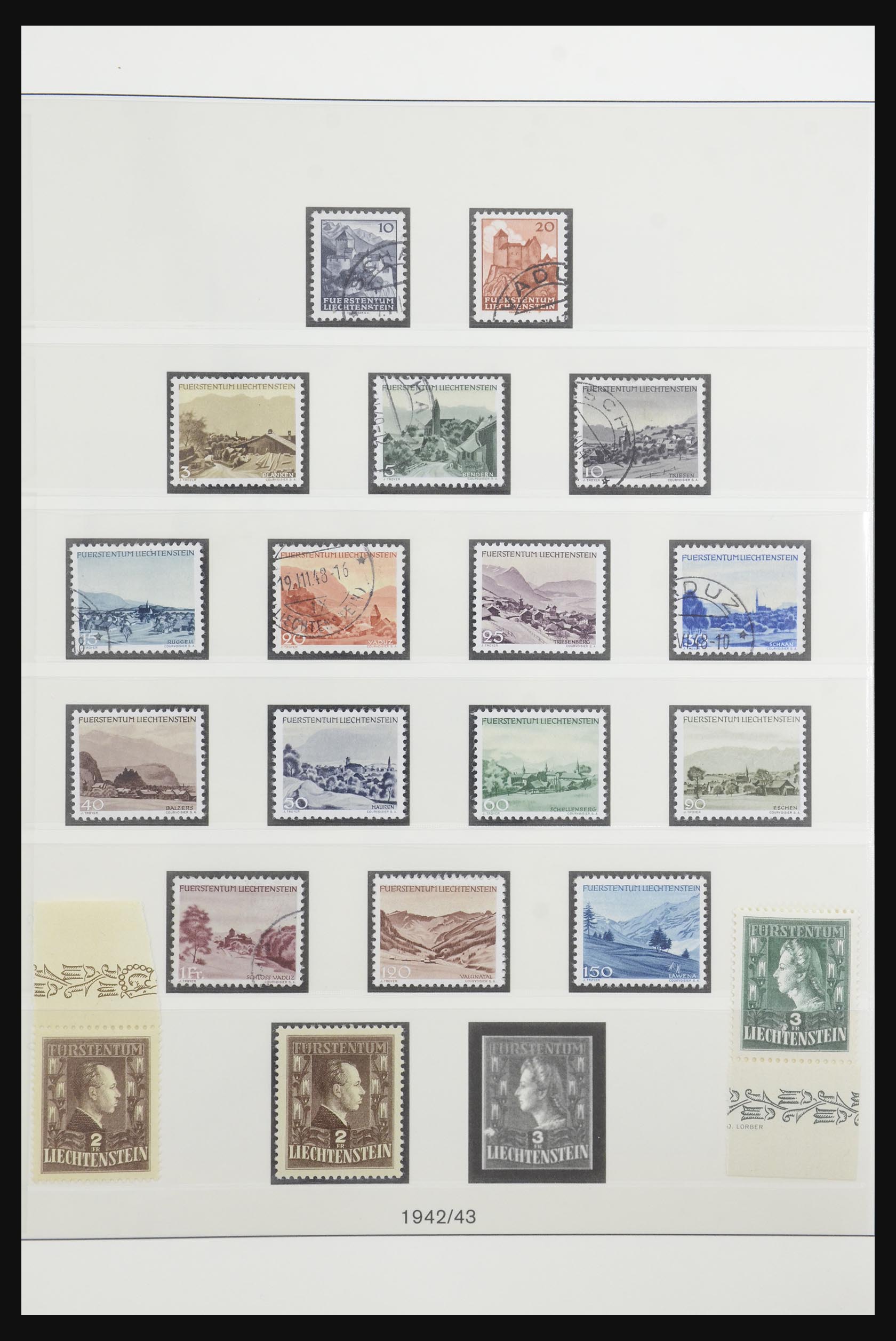 32088 033 - 32088 Liechtenstein 1912-2009.