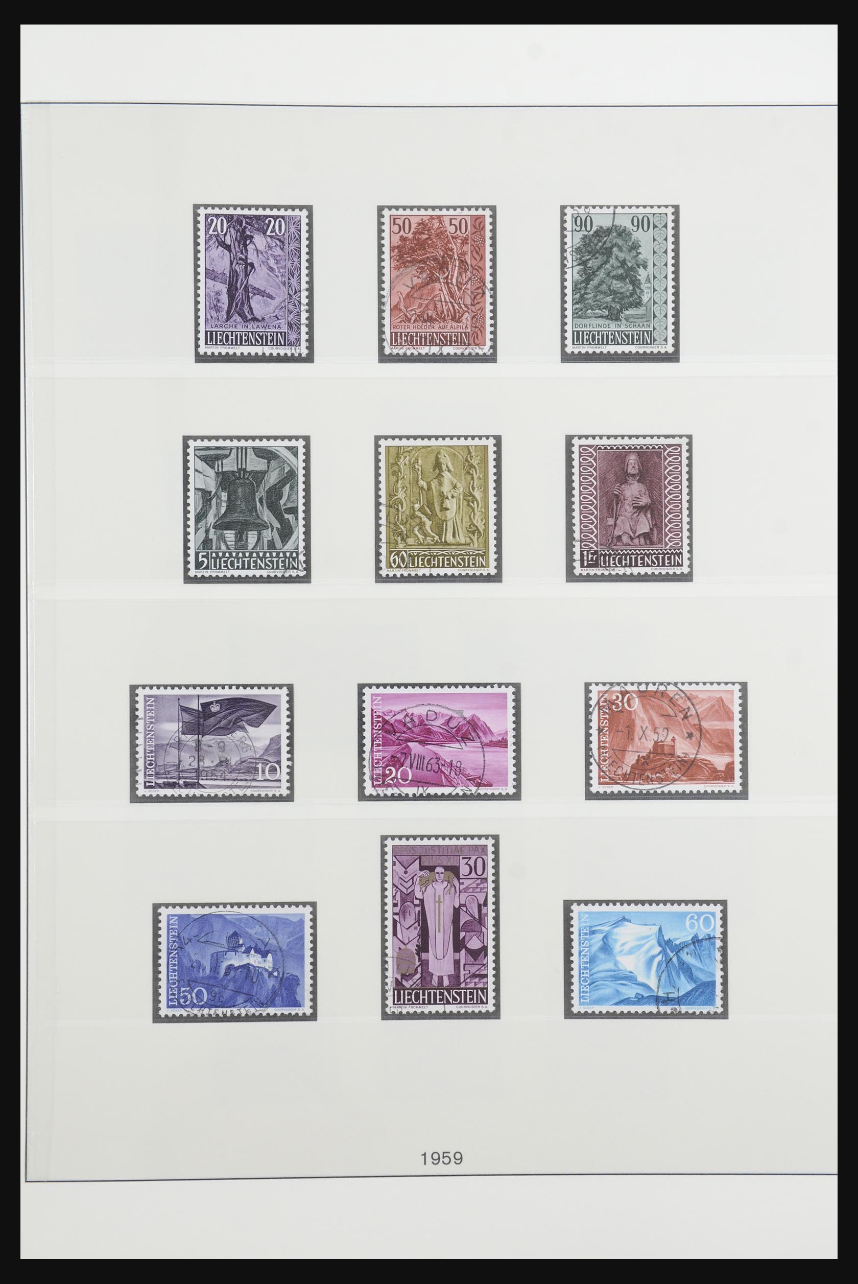 32088 055 - 32088 Liechtenstein 1912-2009.