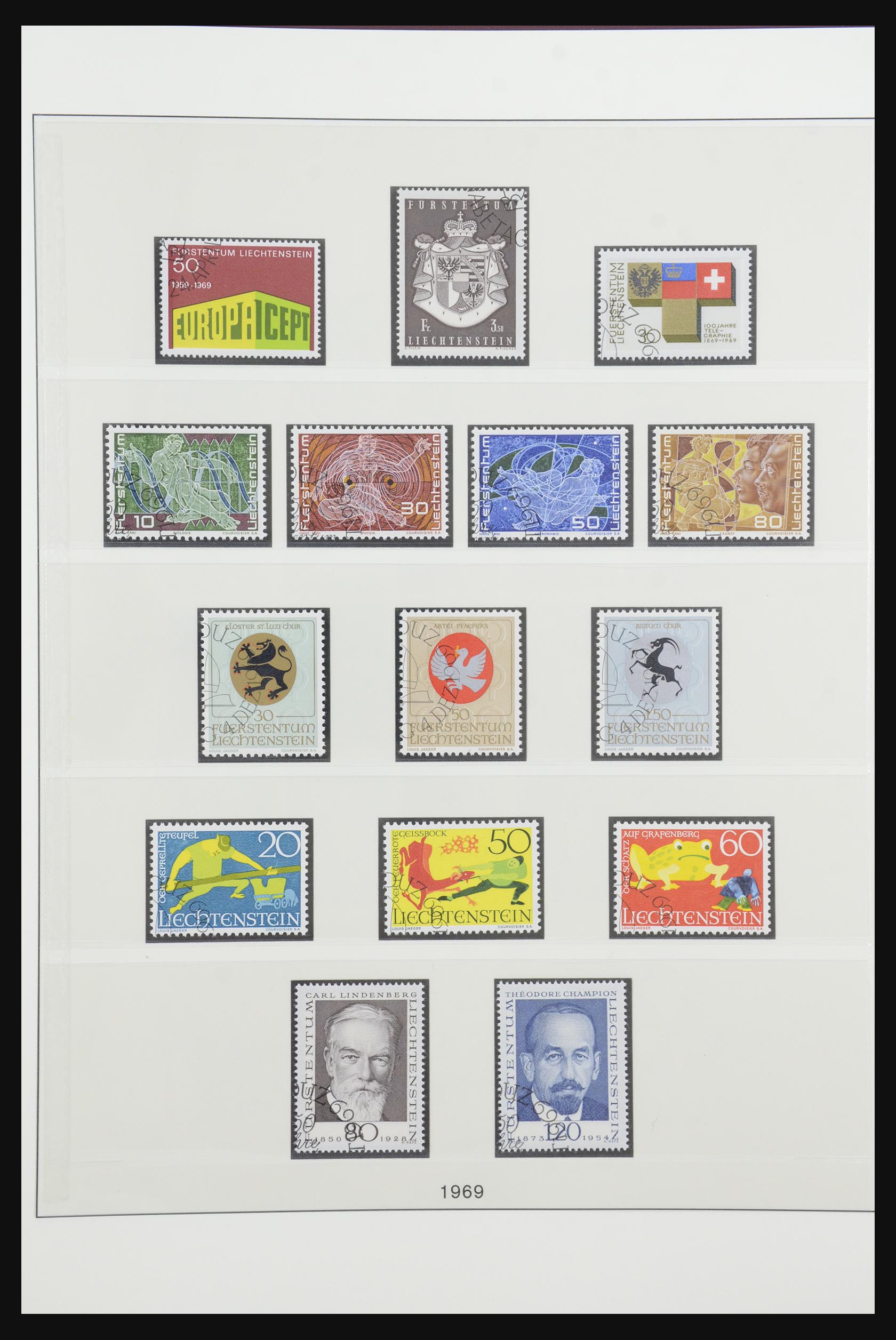 32088 078 - 32088 Liechtenstein 1912-2009.