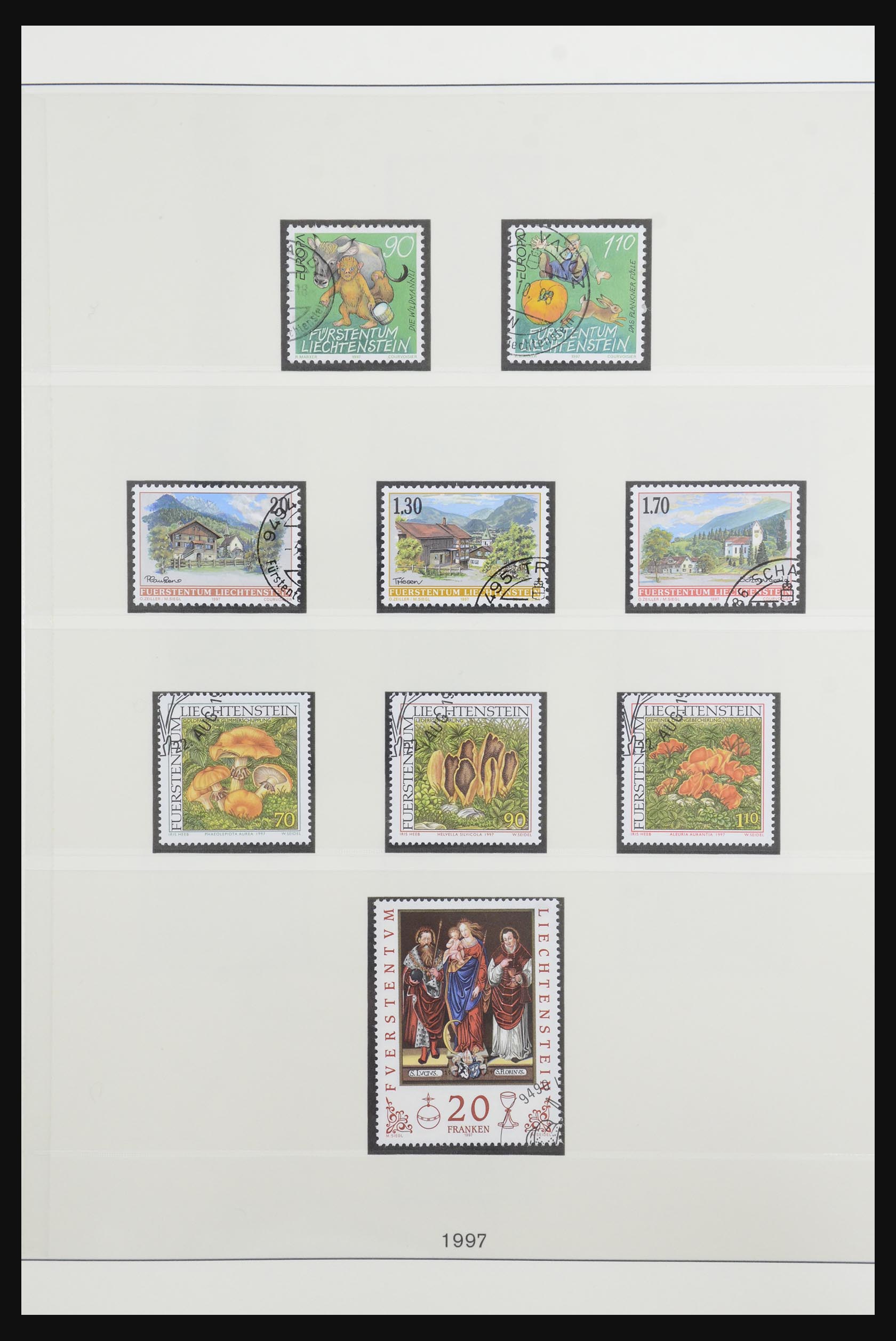 32088 188 - 32088 Liechtenstein 1912-2009.