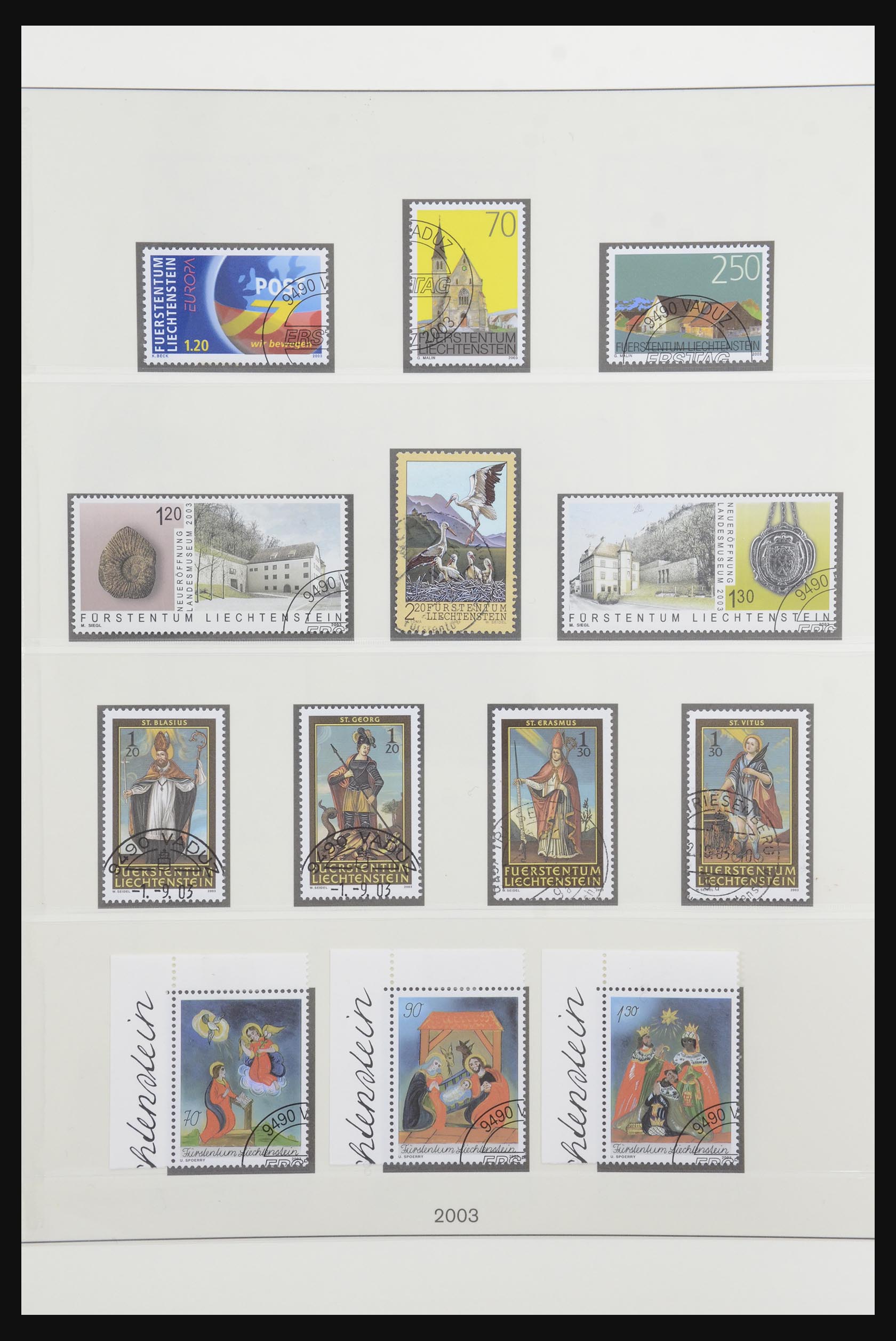 32088 206 - 32088 Liechtenstein 1912-2009.