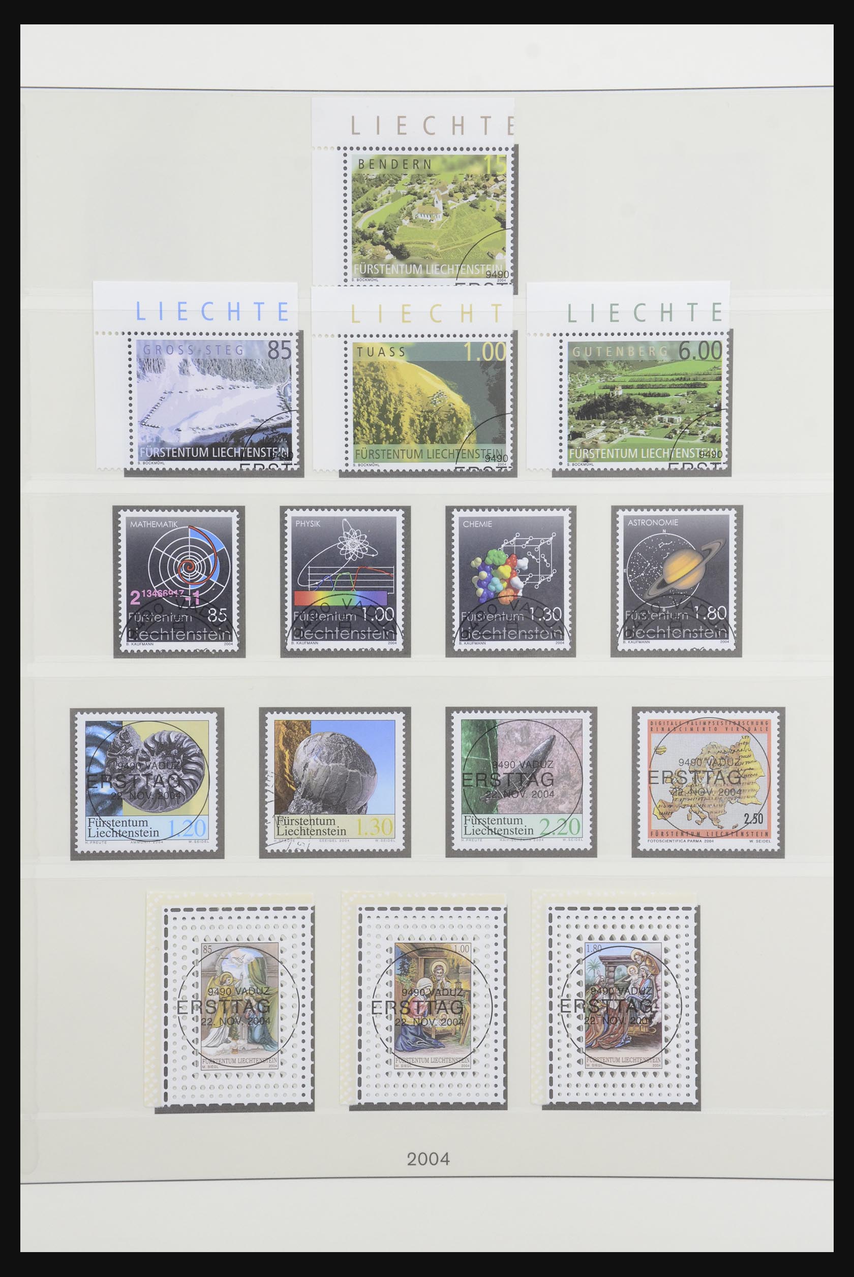 32088 209 - 32088 Liechtenstein 1912-2009.