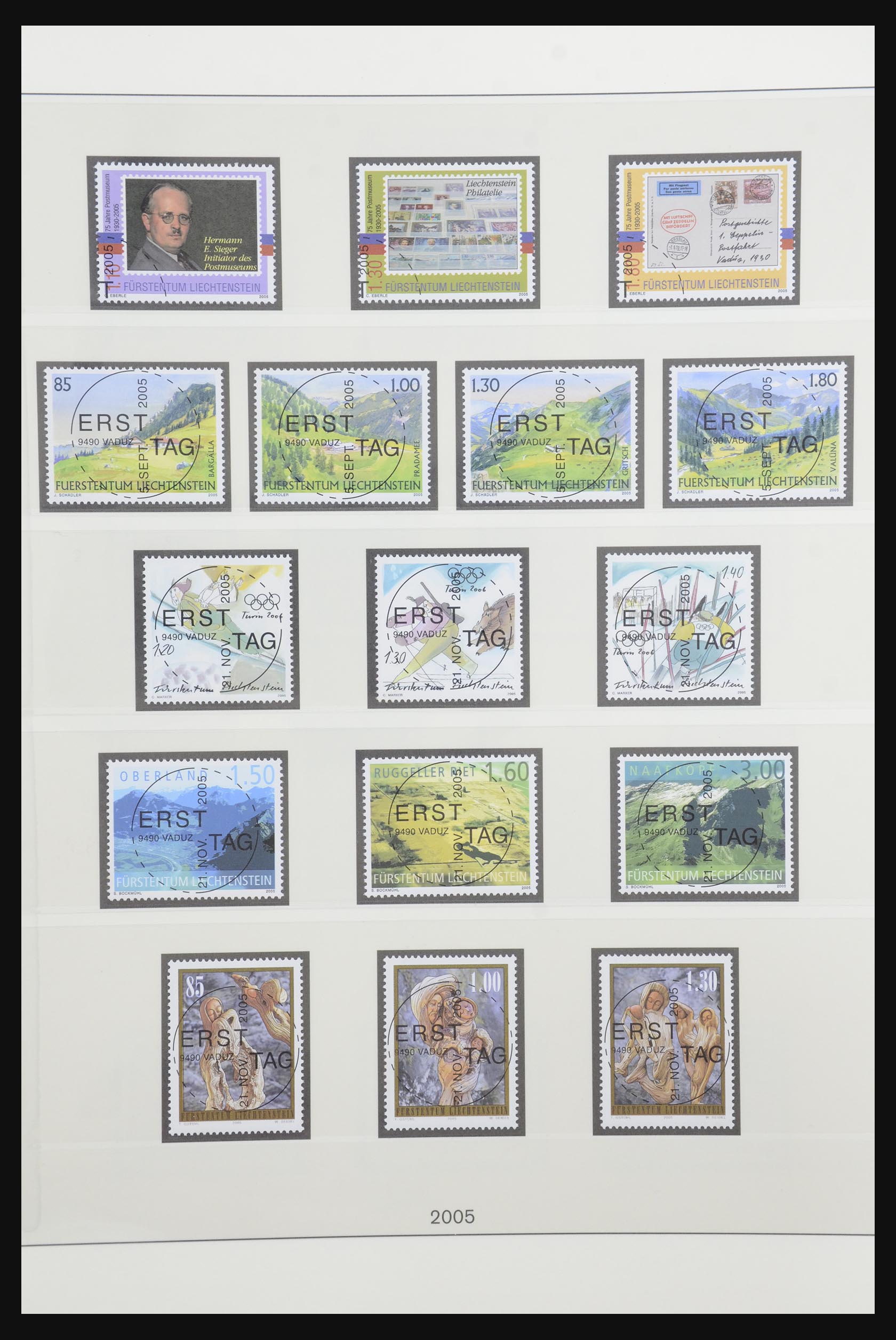 32088 211 - 32088 Liechtenstein 1912-2009.