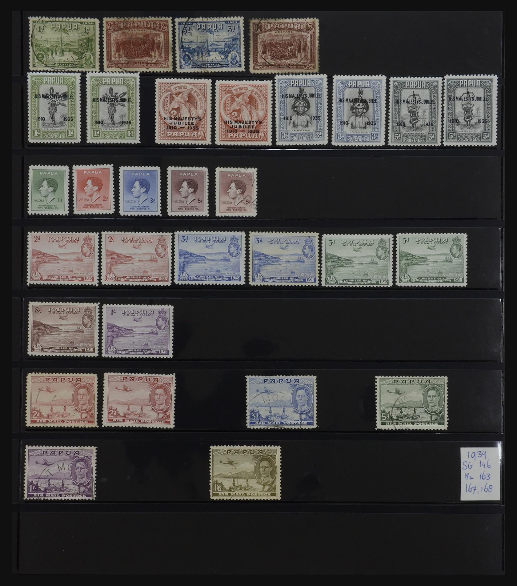 32090 007 - 32090 Nieuw Guinea en N.W. Pacific 1925-1935.