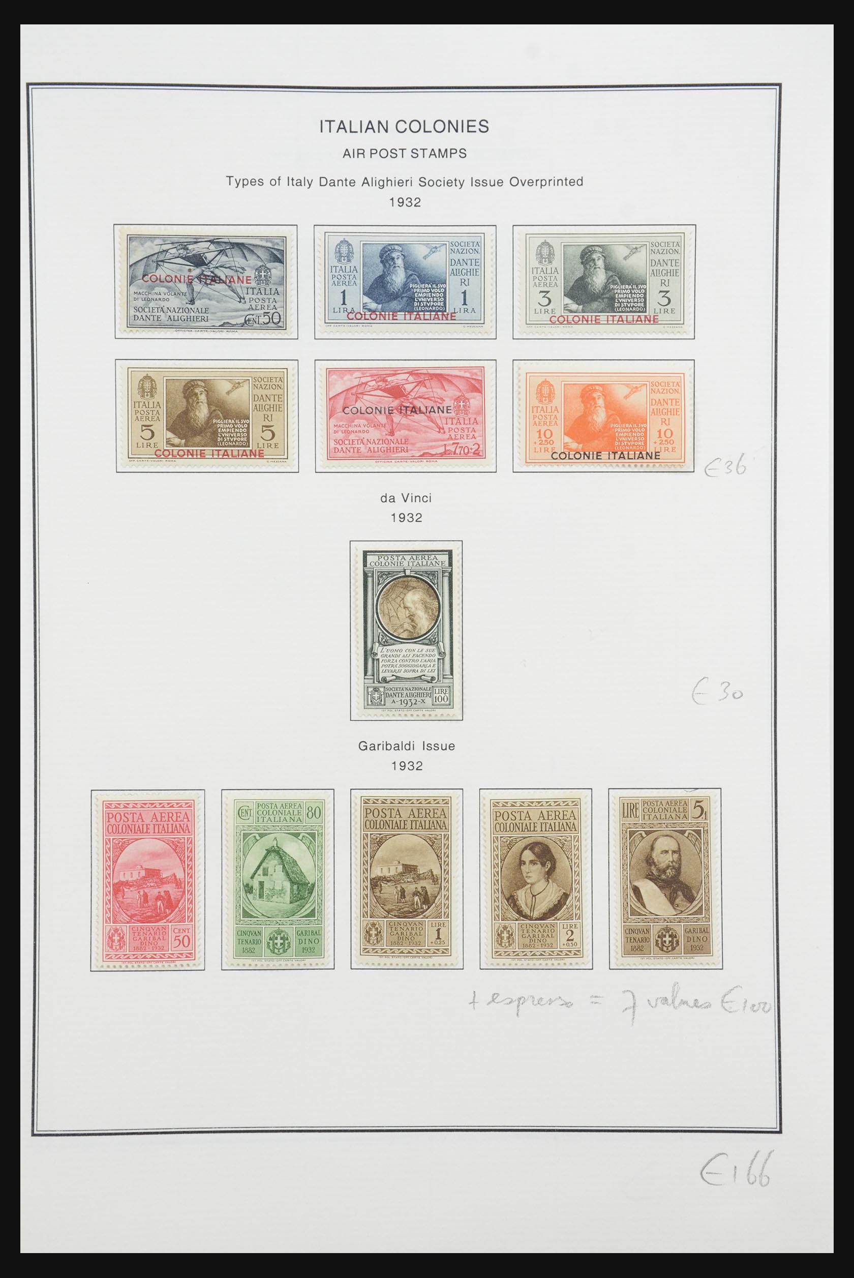 32092 005 - 32092 Italian colonies 1923-1950.