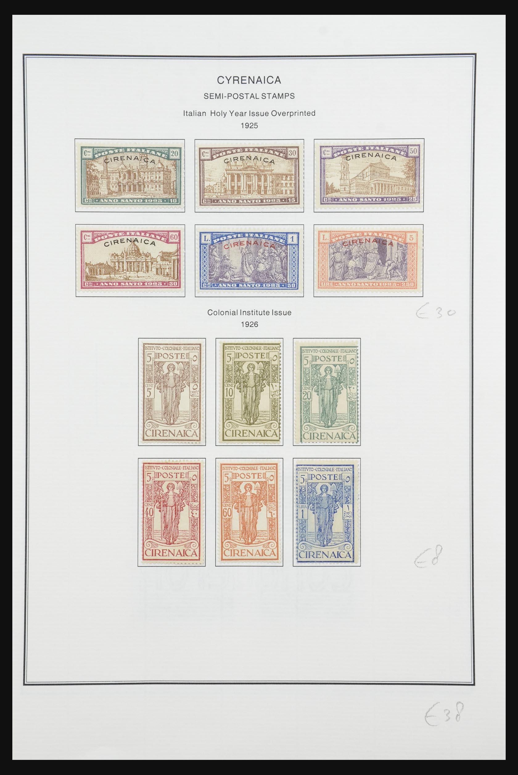 32092 016 - 32092 Italian colonies 1923-1950.