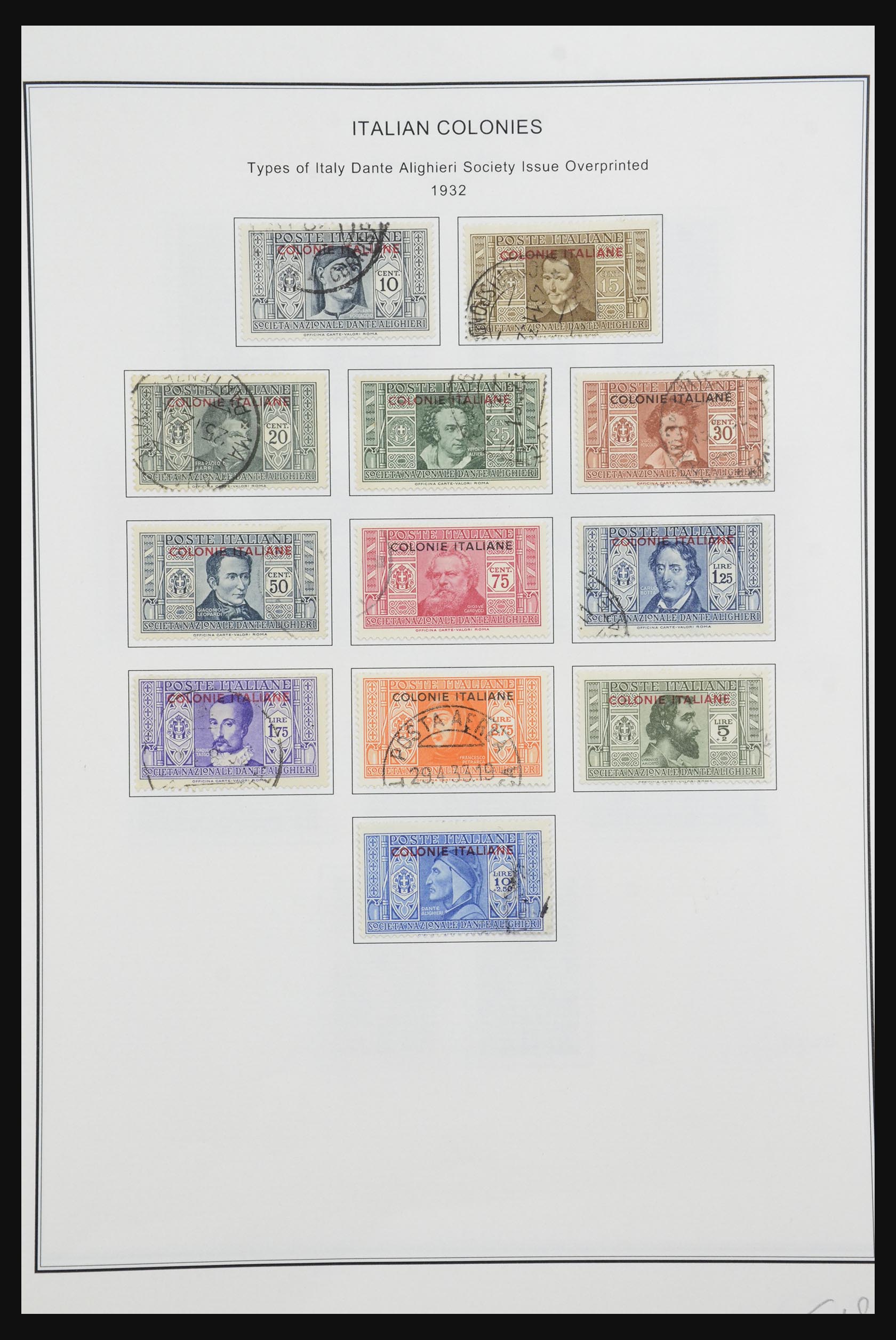 32093 001 - 32093 Italian colonies 1923-1950.