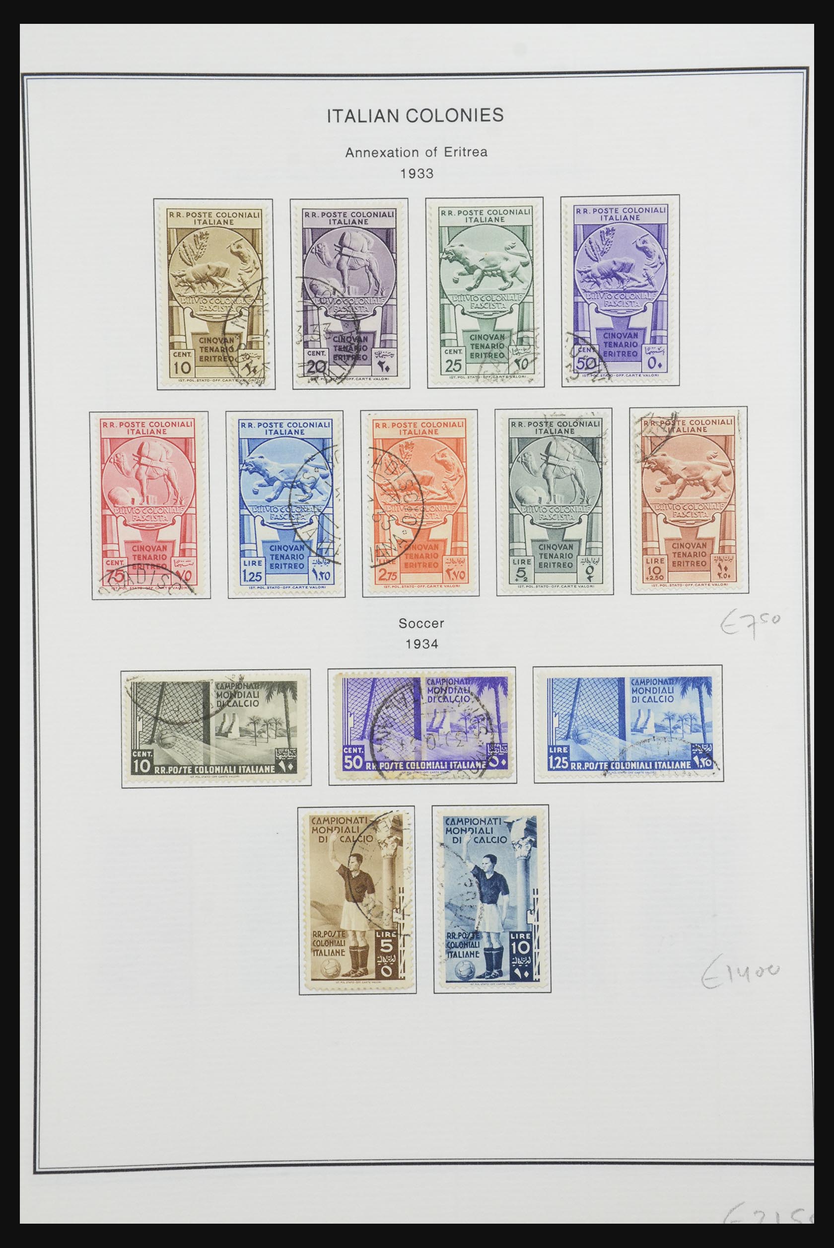 32093 002 - 32093 Italian colonies 1923-1950.