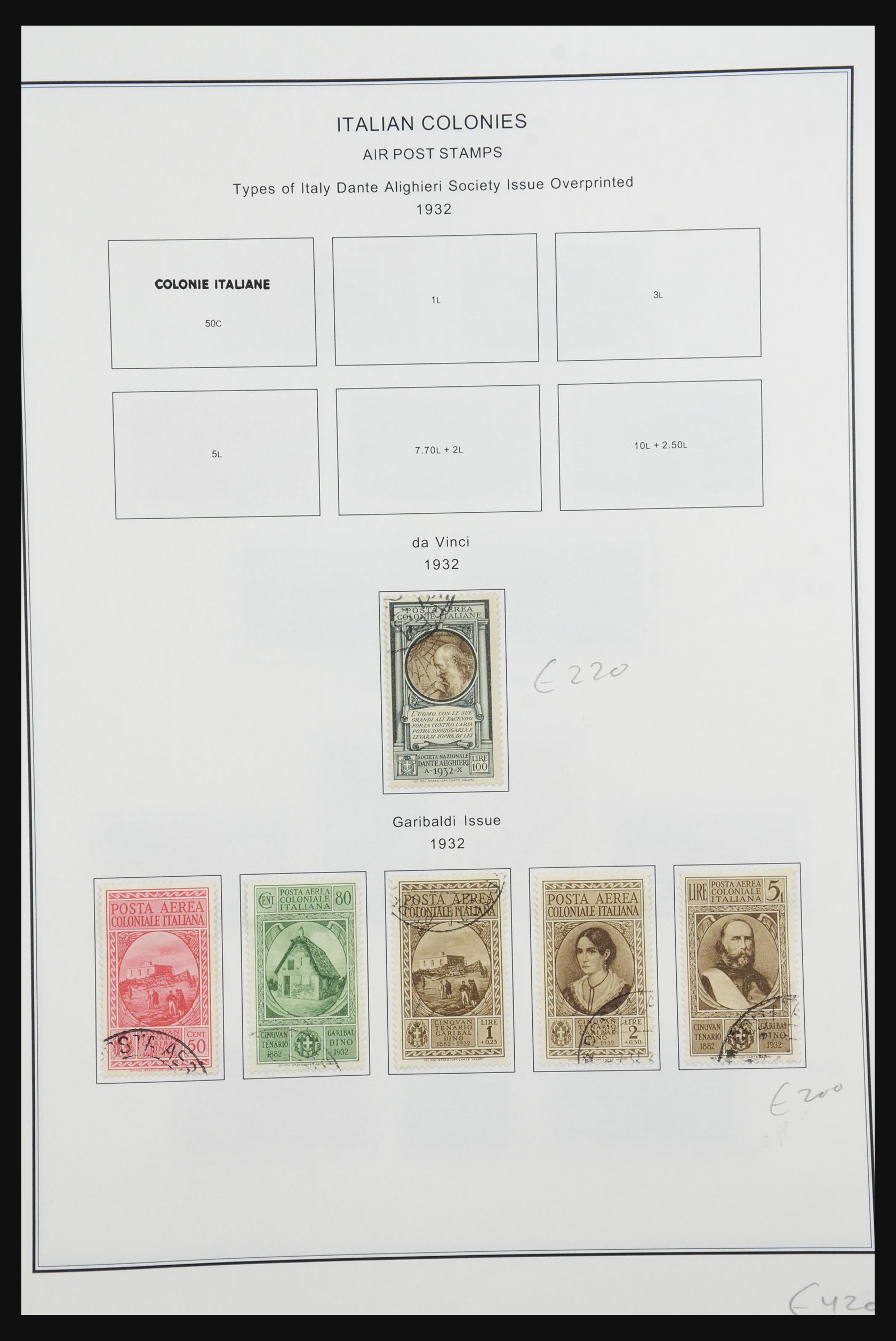 32093 003 - 32093 Italian colonies 1923-1950.