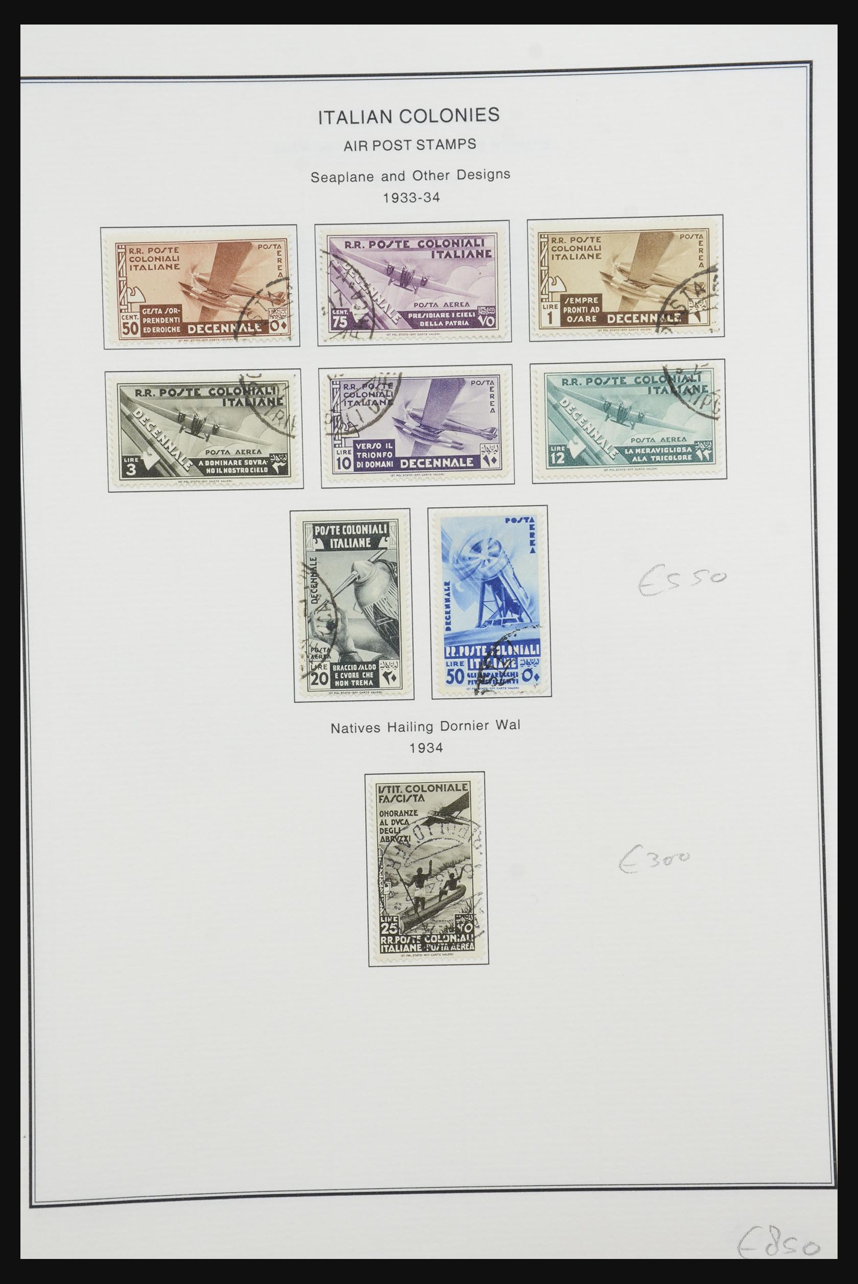 32093 005 - 32093 Italian colonies 1923-1950.