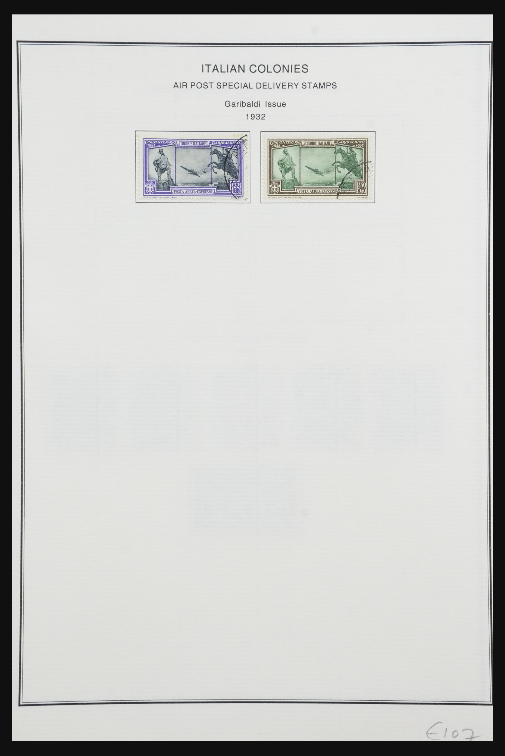 32093 006 - 32093 Italian colonies 1923-1950.