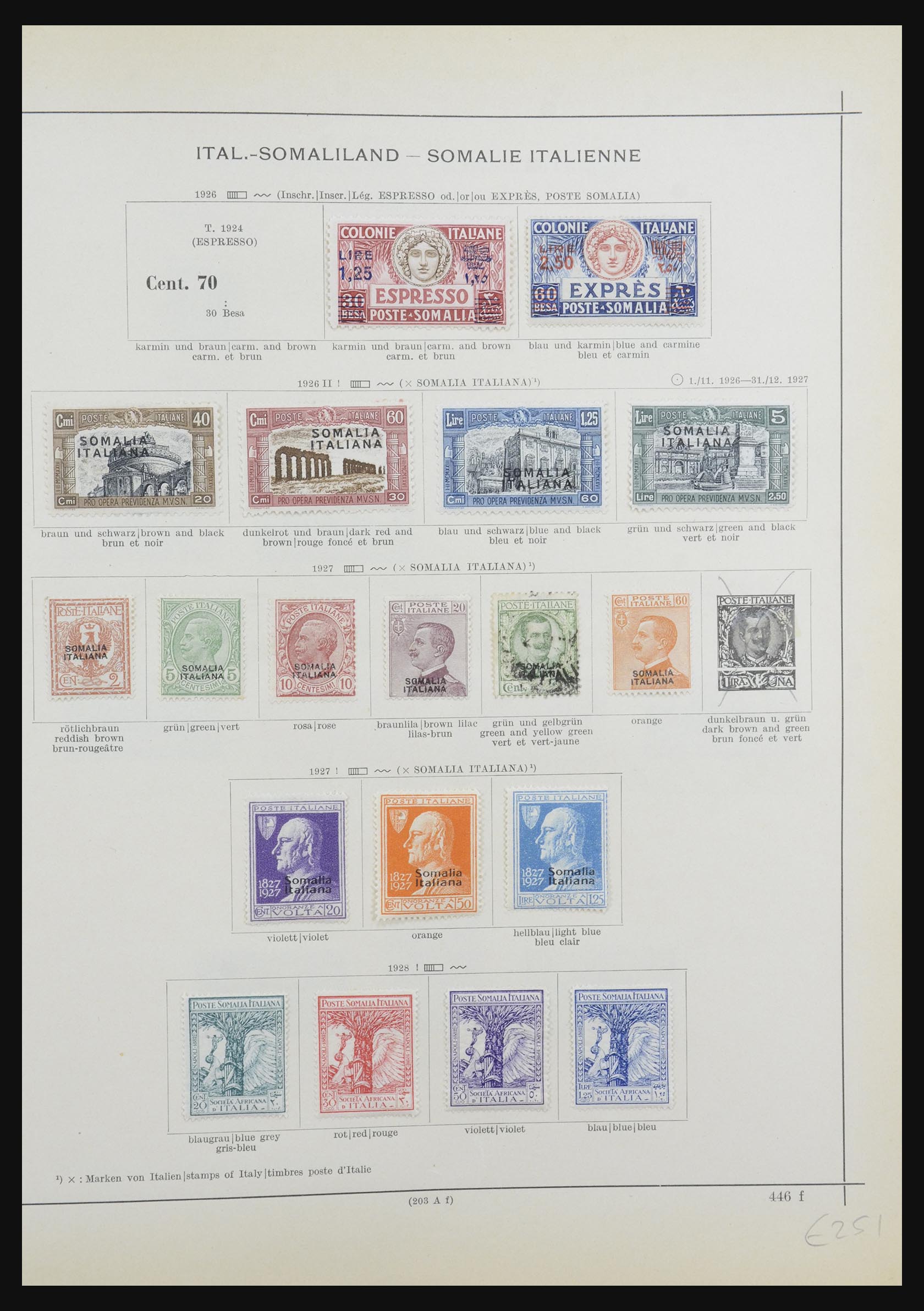 32094 024 - 32094 Italian colonies 1893-1941.