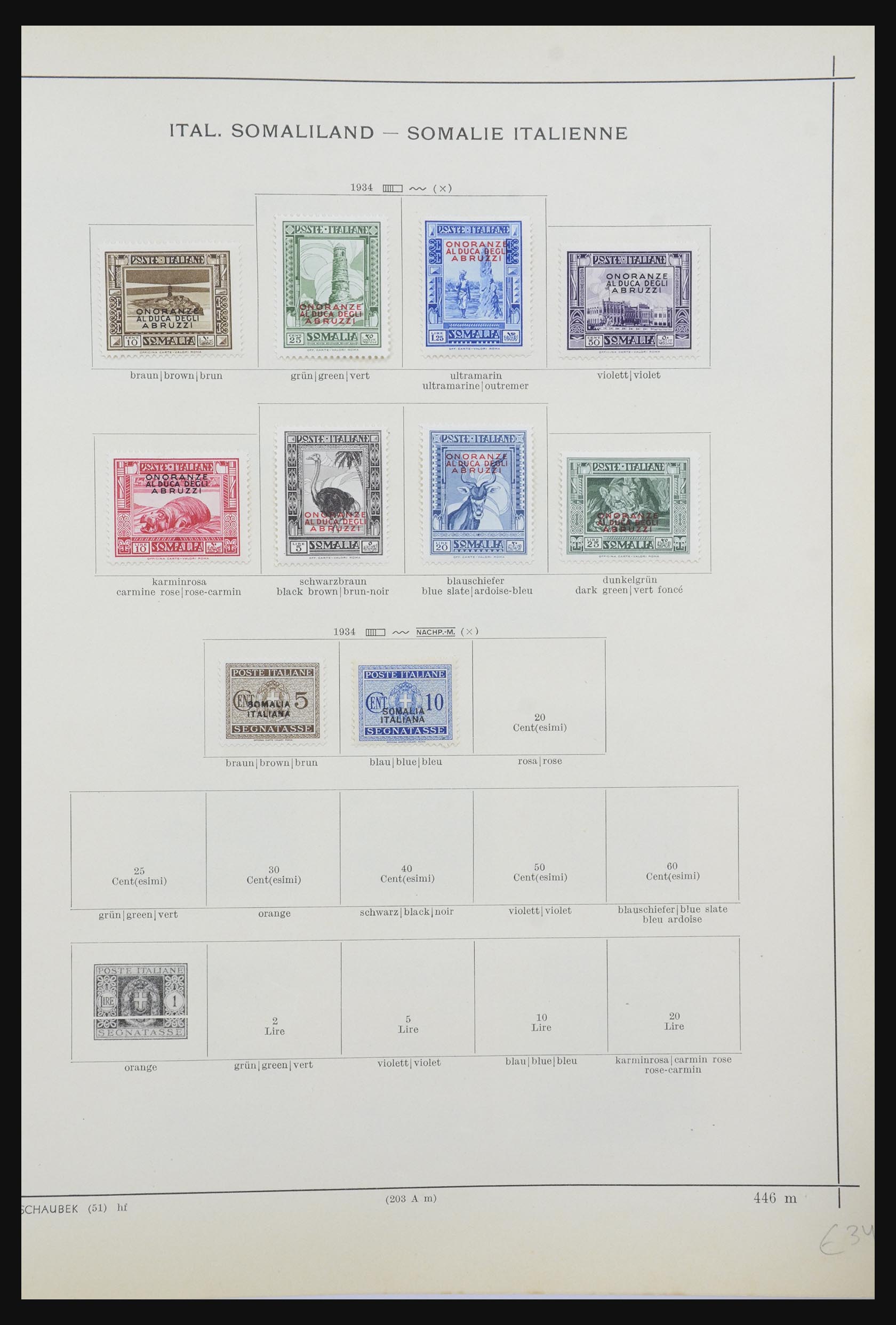 32094 030 - 32094 Italian colonies 1893-1941.