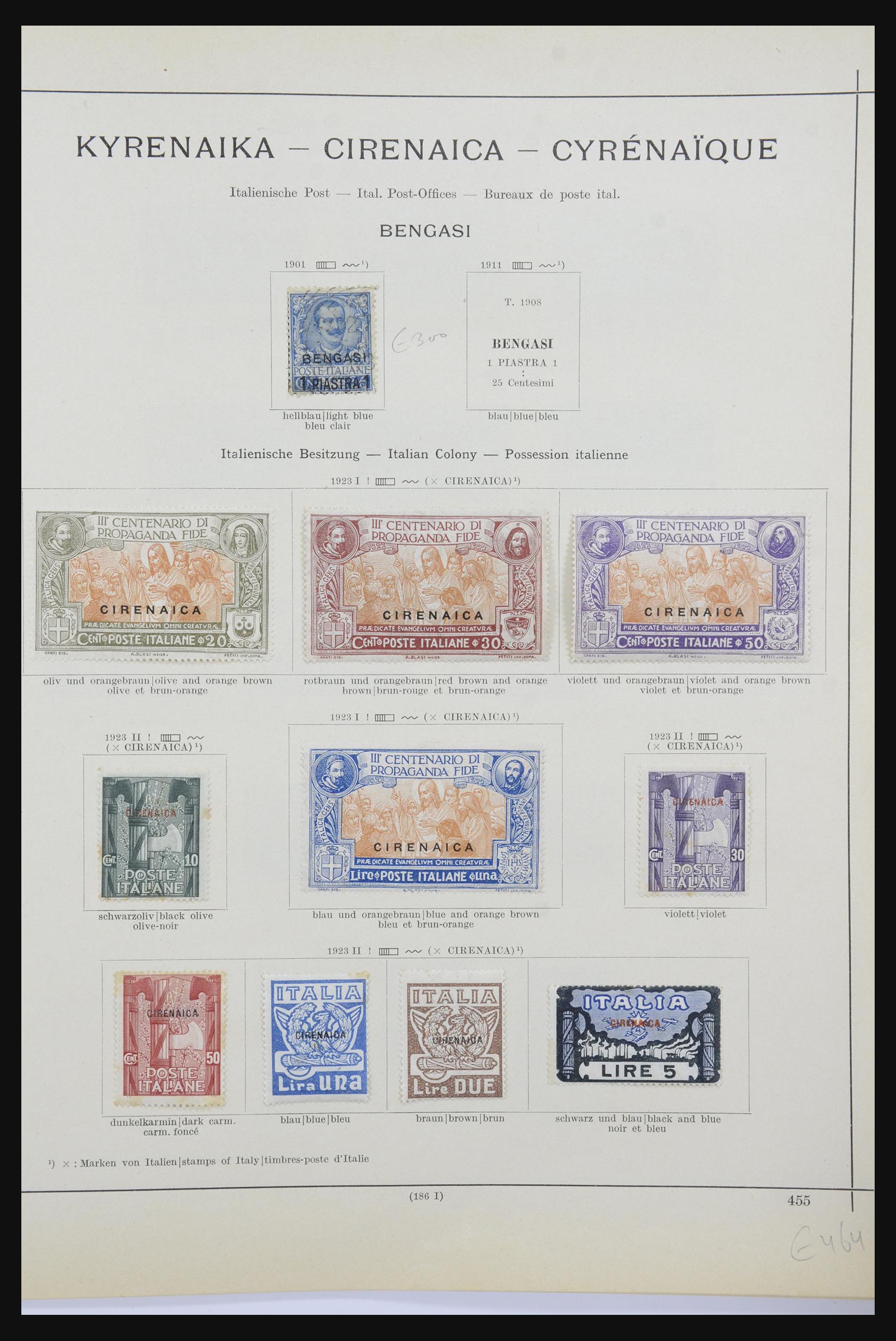 32094 033 - 32094 Italian colonies 1893-1941.