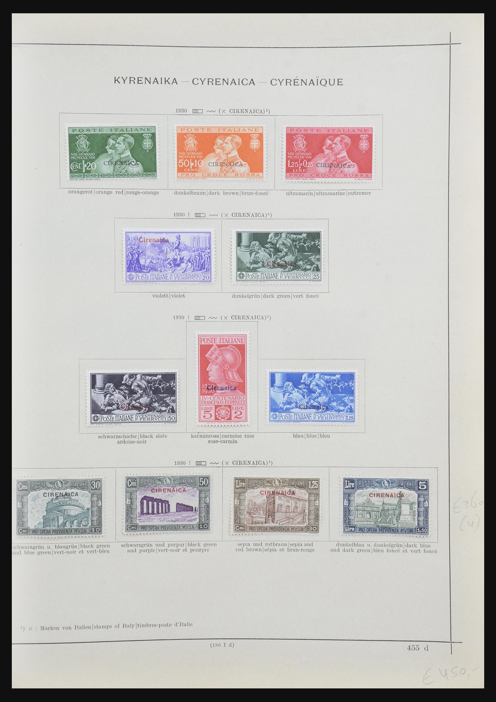 32094 037 - 32094 Italian colonies 1893-1941.